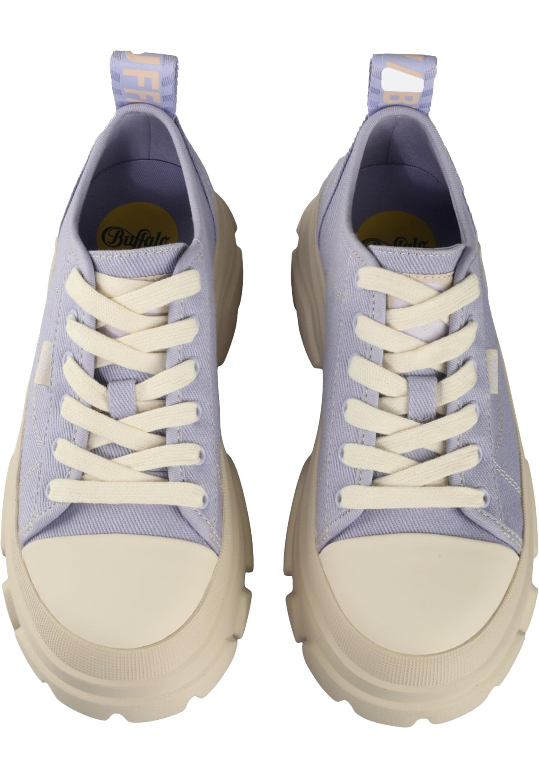 BUFFALO Damen Trainingsschuh "Buffalo CADE LACE UP LO", Gr. 41lavender, unifarben, Schuhe