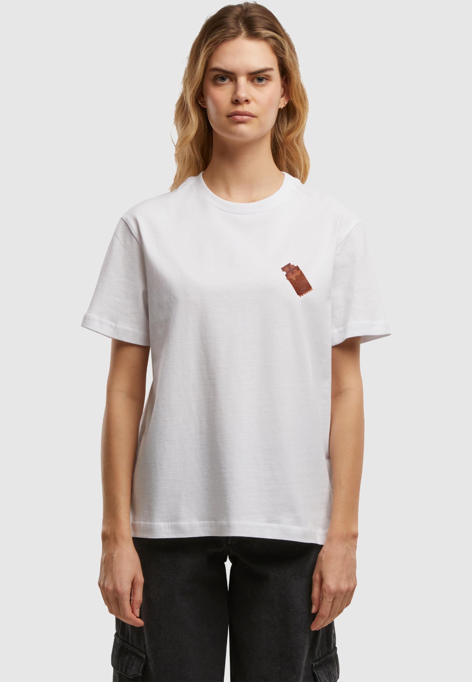 Merchcode T-Shirt »Merchcode Ladies Chocolate Tee«, (1 tlg.)