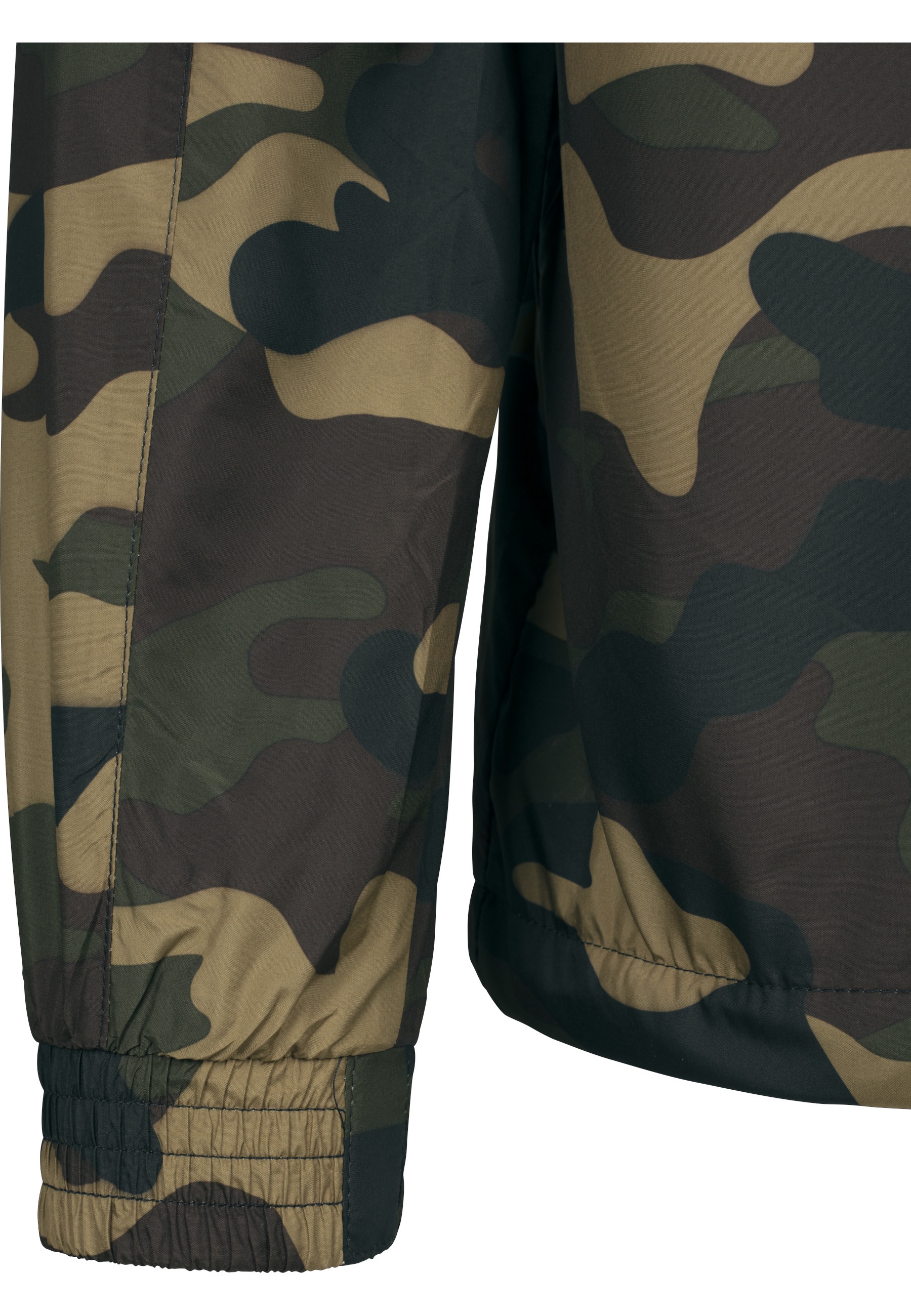 URBAN CLASSICS Anorak »Urban Classics Herren Camo Pull Over Windbreaker« 1 Stk. tlg. mit Kapuze