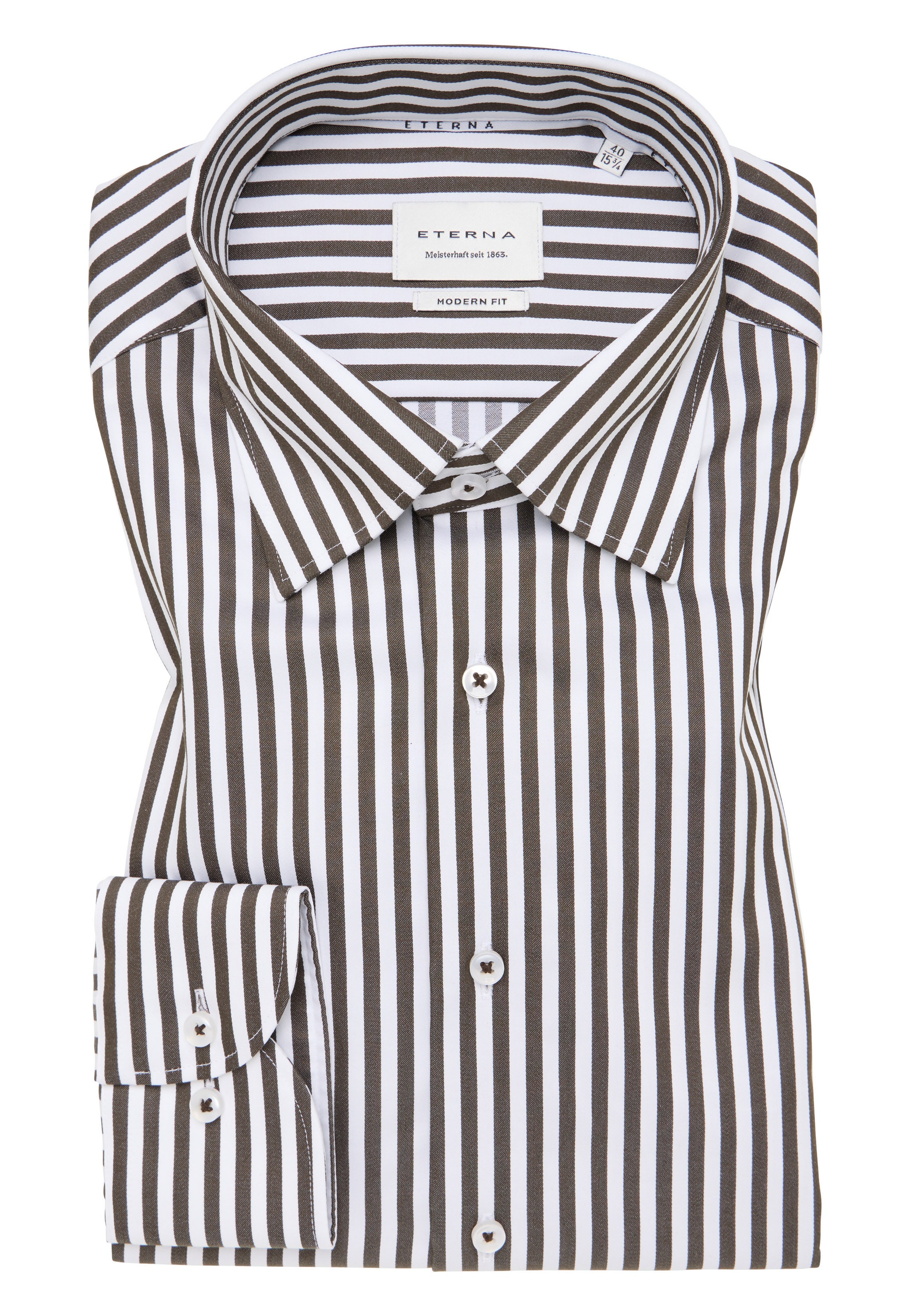 Eterna Langarmhemd »MODERN FIT« NON IRON (bügelfrei)