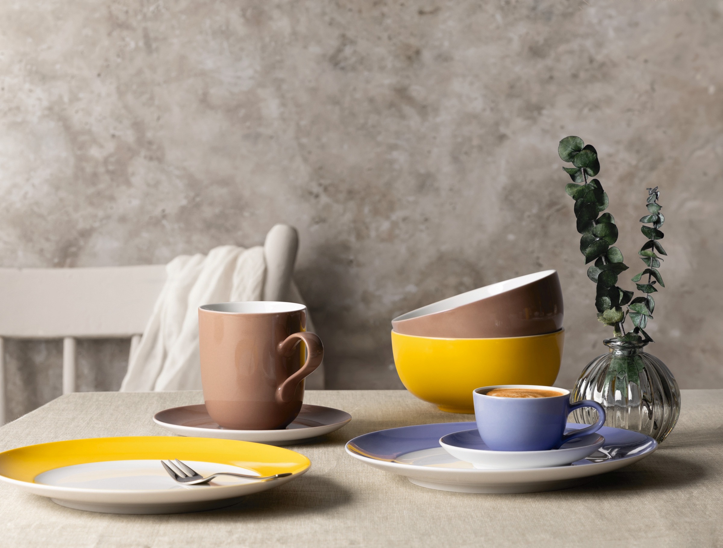 Seltmann Weiden Becher »Liberty Pure Colors« Kaffeebecher, Tasse