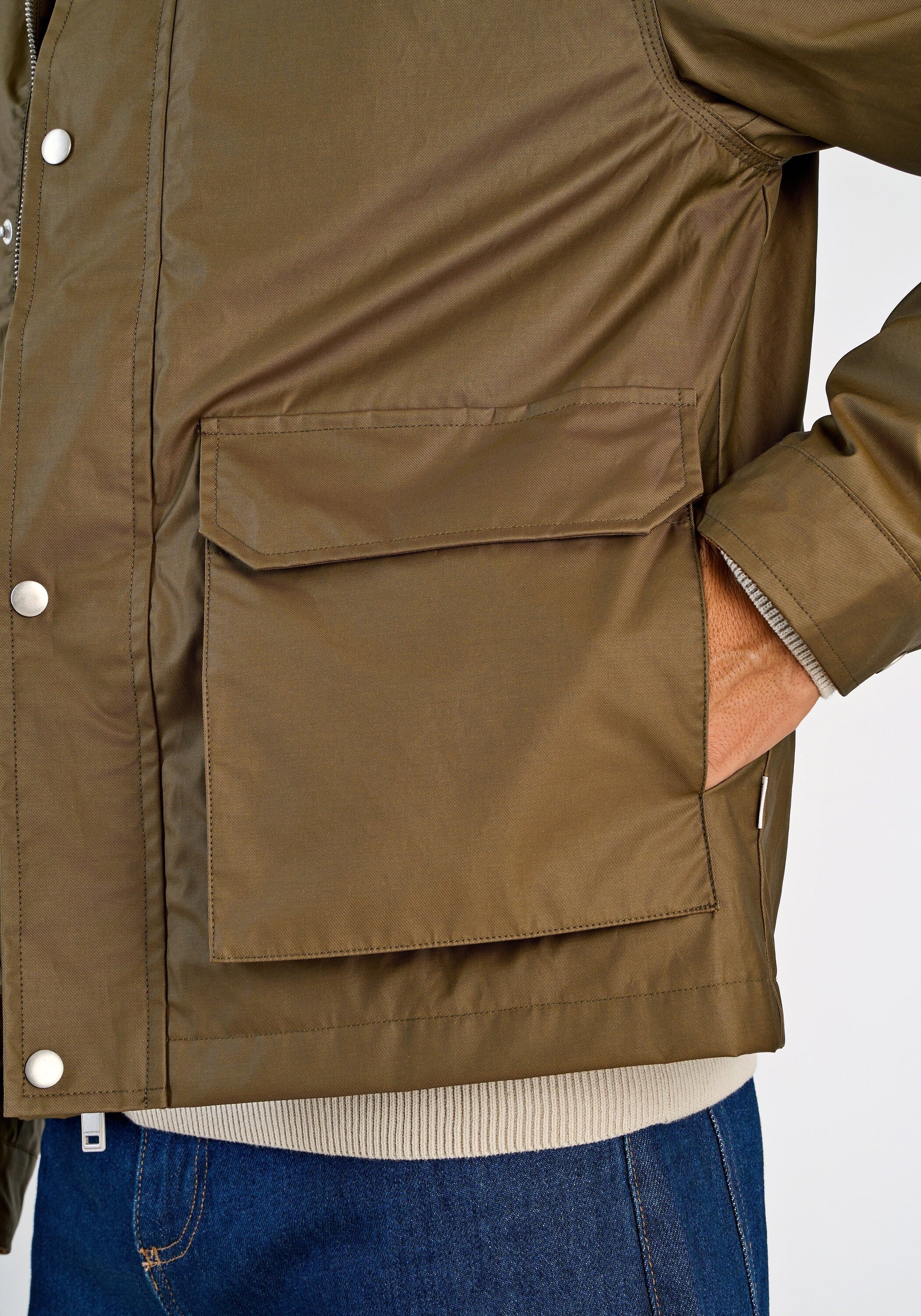 LINDBERGH Fellimitatjacke »Lindbergh Casual Jacke«