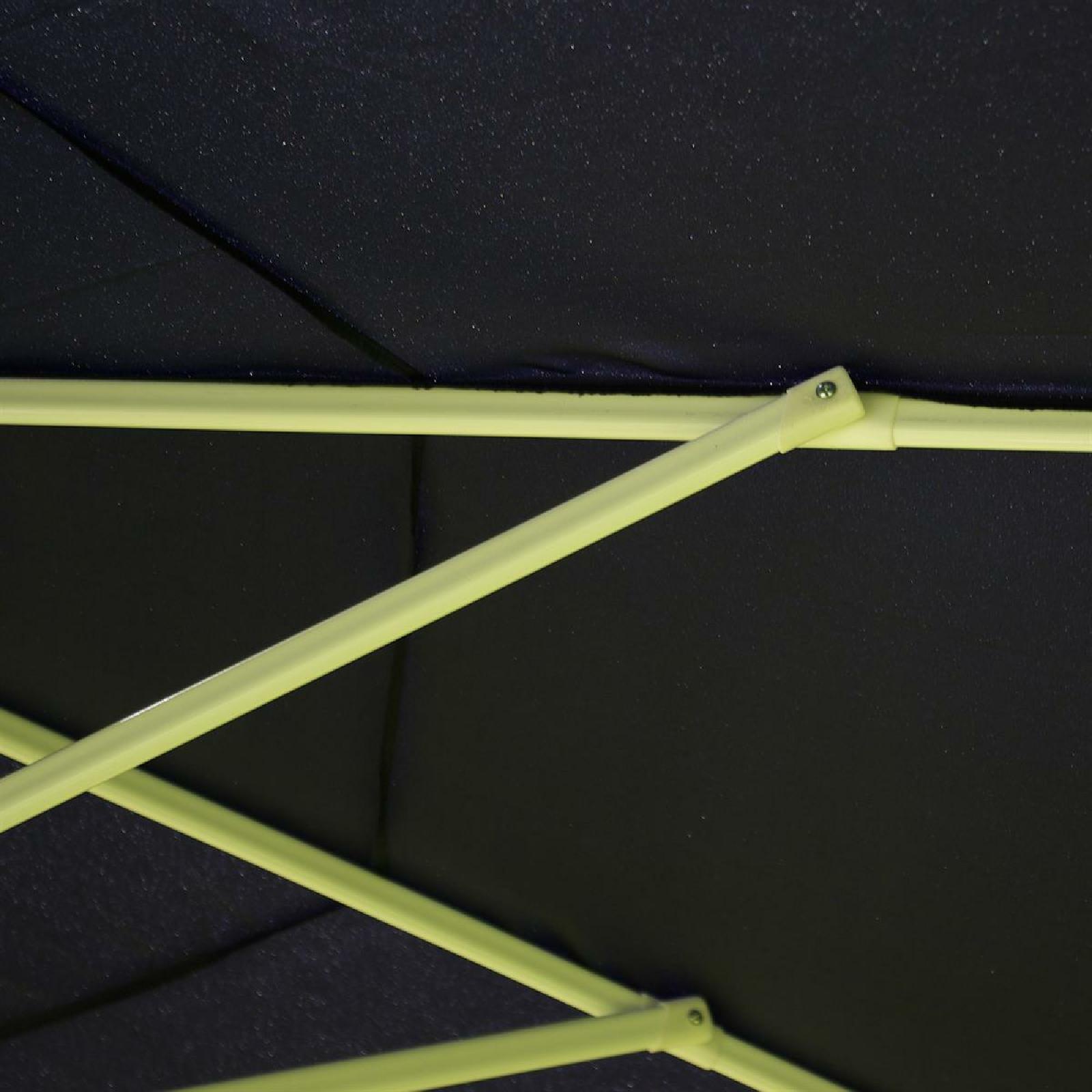 VCM Sonnenschirm "Alu-Sonnenschirm achteckig, Spannweite 3,8m" günstig online kaufen