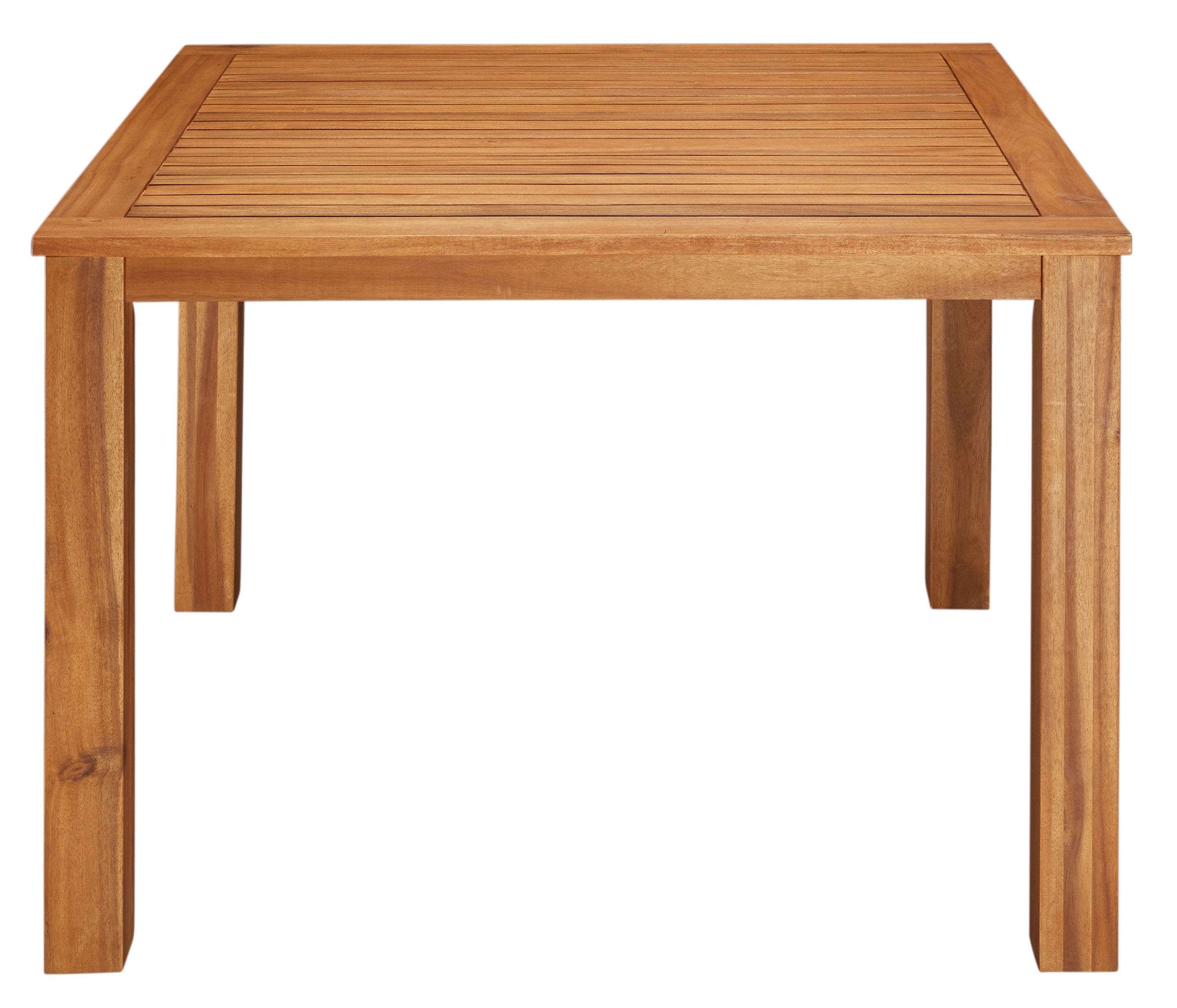 MERXX Garten-Essgruppe »Toskana«, (9 tlg.), 4 Sessel, Tisch 110x110x75 cm, Polyrattan/Akazie