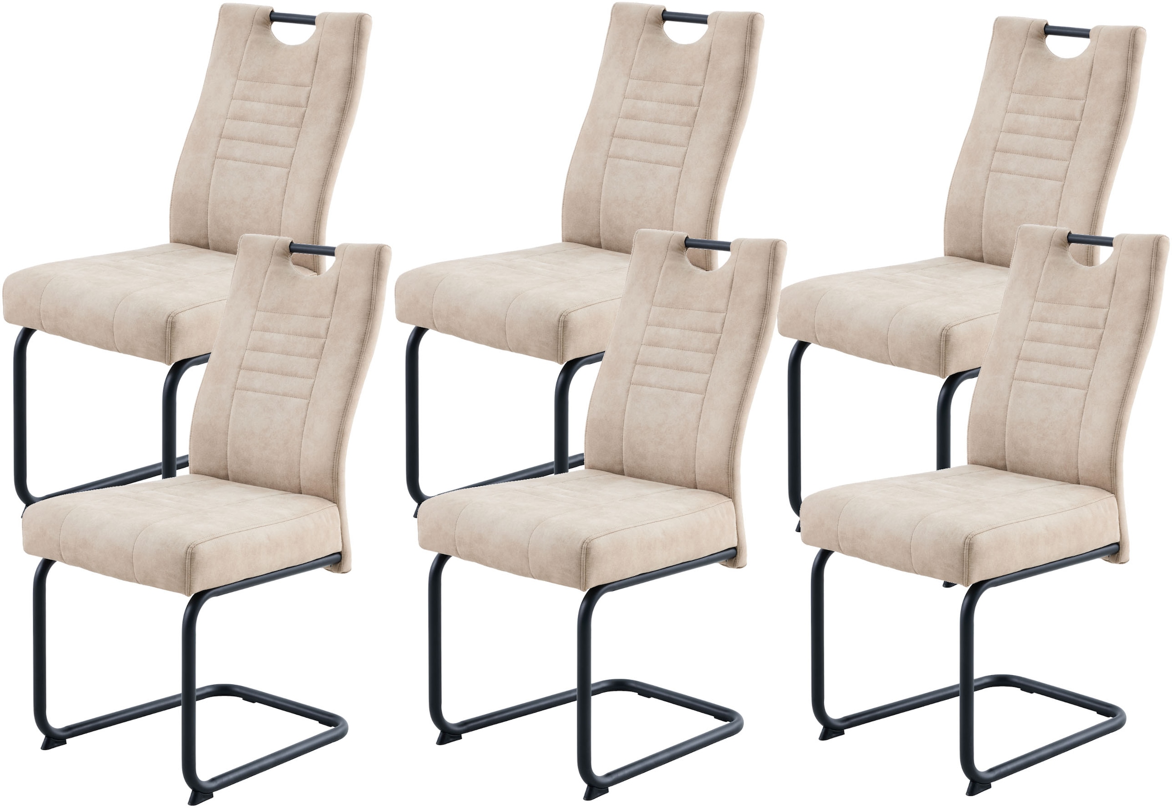 OTTO home Freischwinger "Altona" (Set) 6 Stk.Federkern und Griff, 140 Kg Be günstig online kaufen