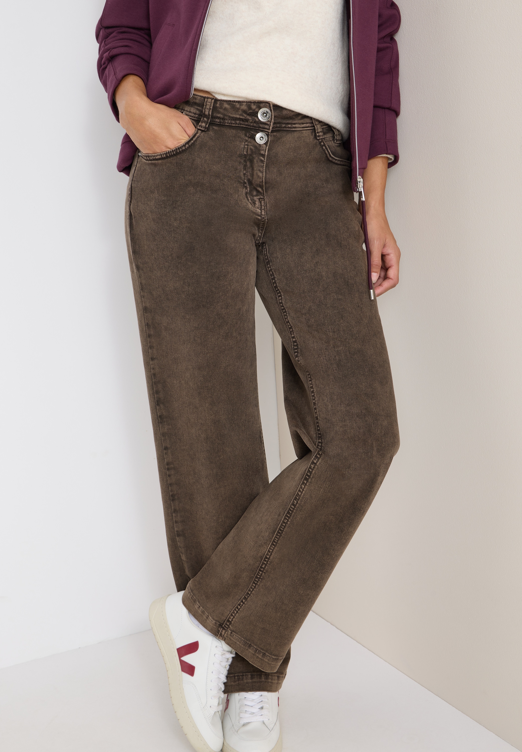 Cecil Jerseyhose "NEELE", im Five-Pocket Style günstig online kaufen