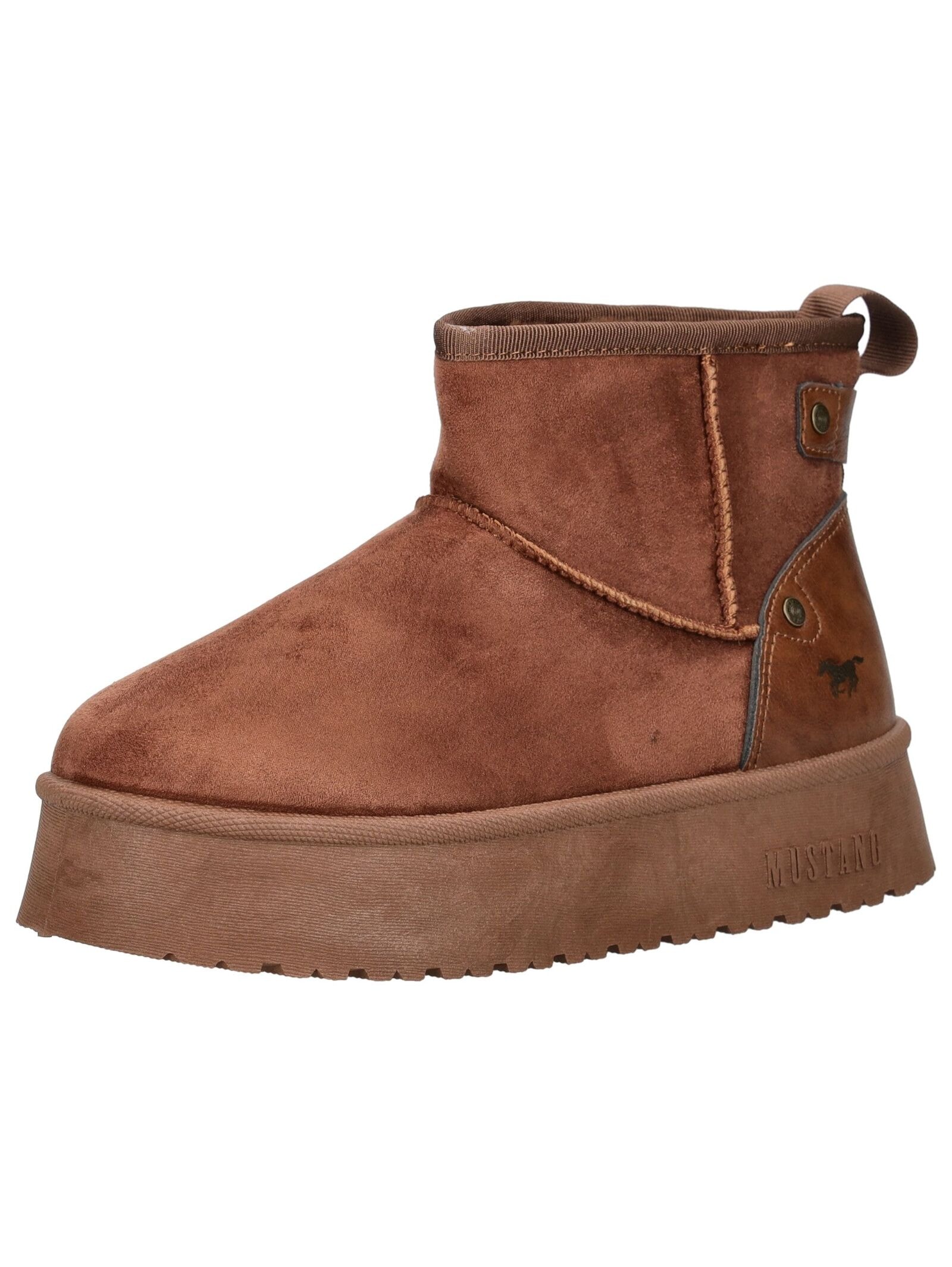 Mustang Shoes Stiefelette "Mustang Shoes Stiefelette Veloursleder/Textil" günstig online kaufen