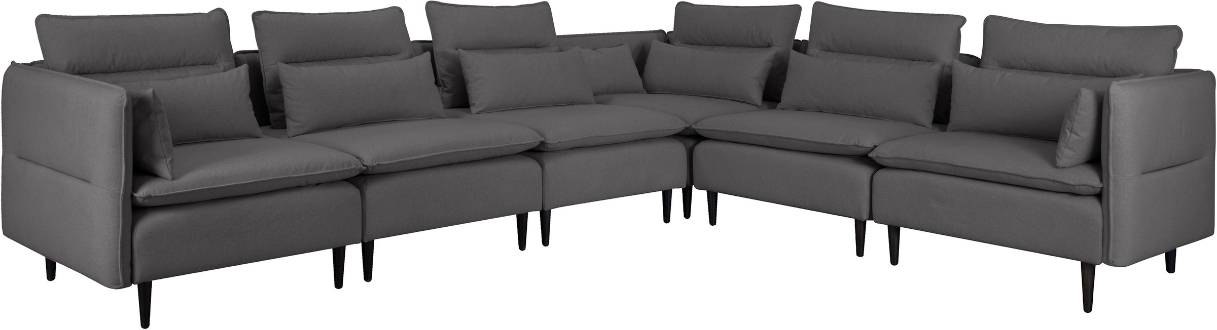 andas Ecksofa »ALVIK L-Form«, zusammengesetzt aus Modulen, erweiterbar mit Modulen der Serie