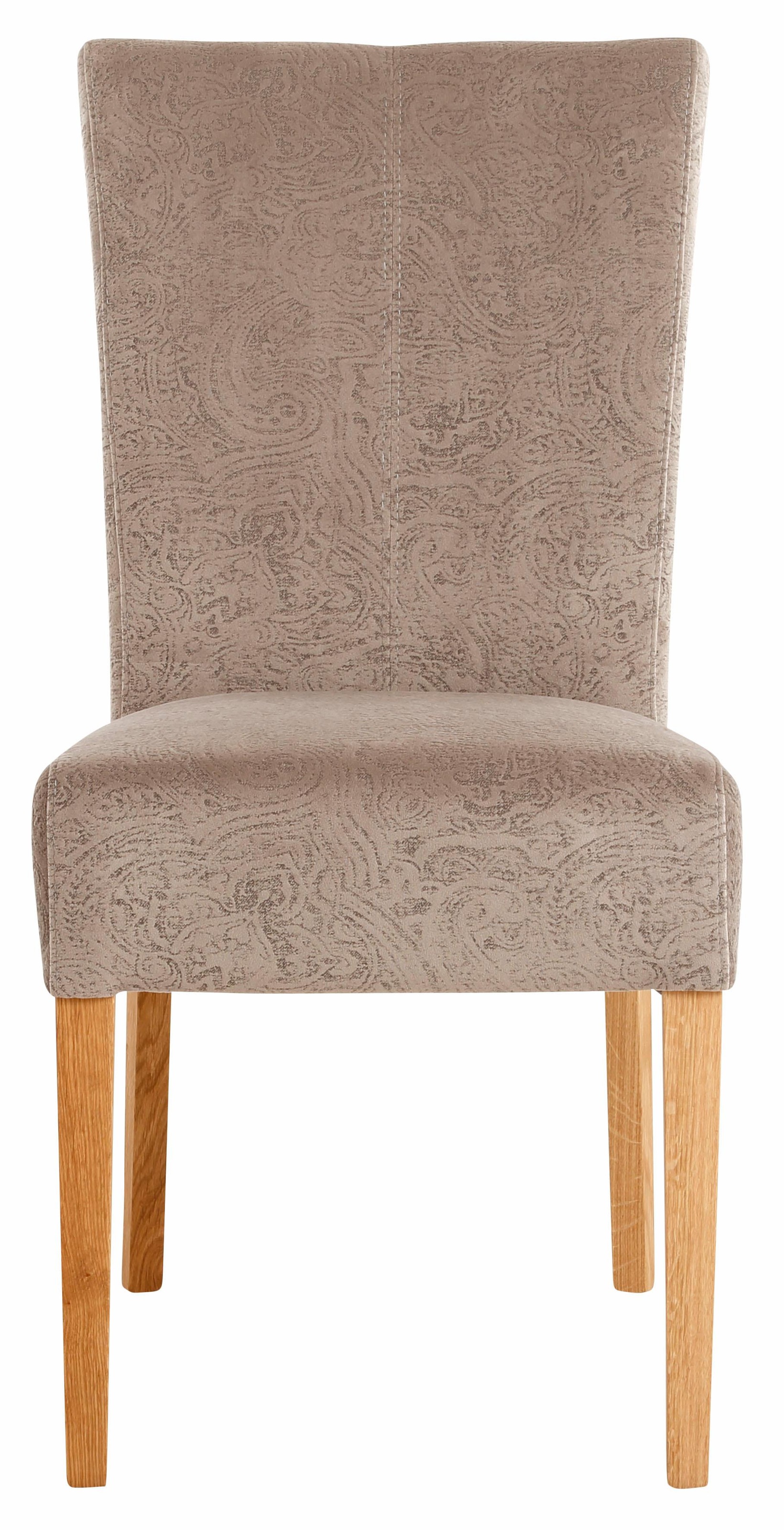 Home affaire Esszimmerstuhl »Queen Polsterstuhl BESTSELLER«, (Set), 2 St., Luxus-Microfaser, verschiedene Bezüge, Gestell Massivholz