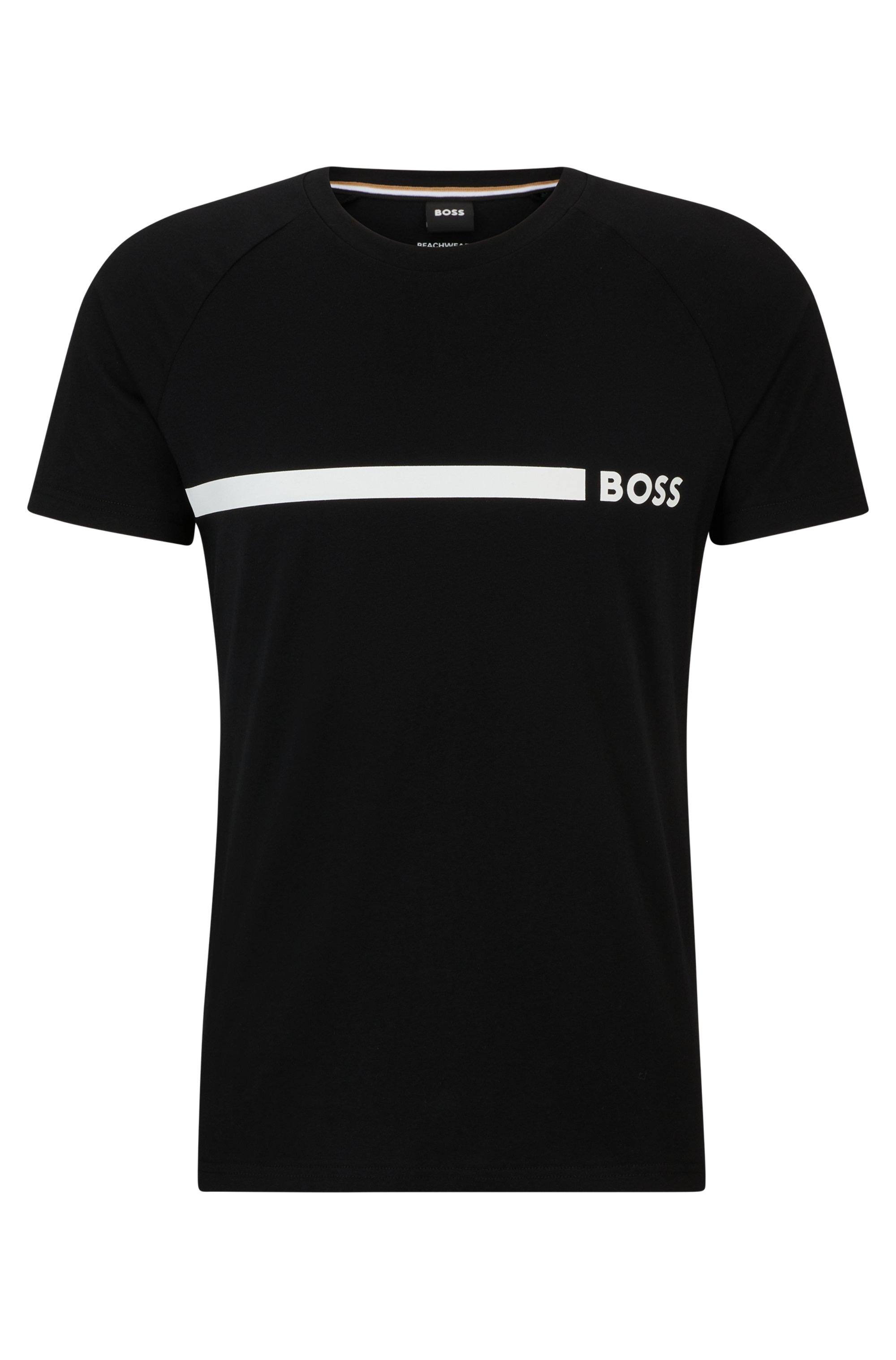 BOSS T-Shirt »T-Shirt RN Slim Fit«, mit BOSS Logoschriftzug, Rundhals