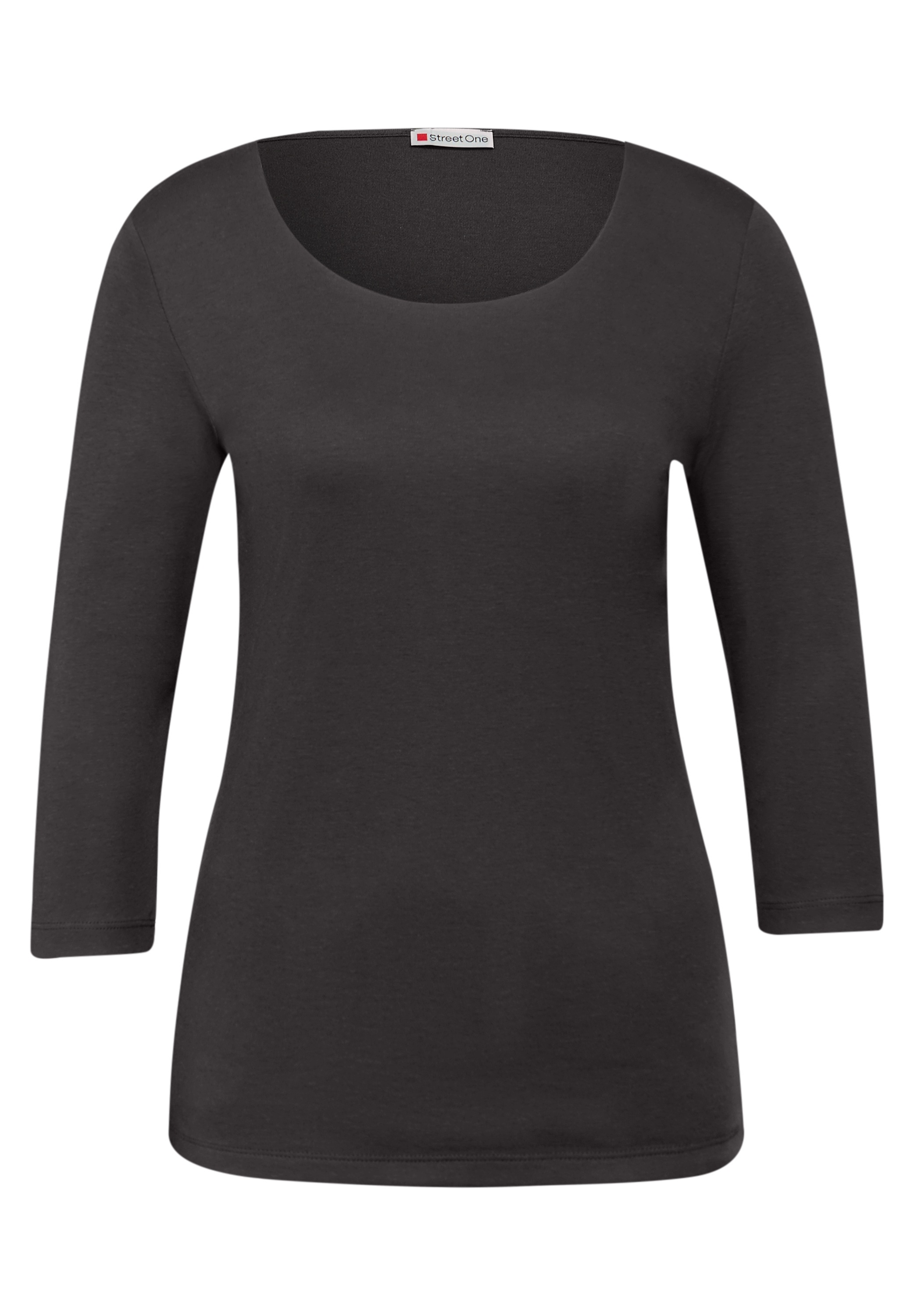 STREET ONE 3/4-Arm-Shirt »Style Pania« im Basic-Style, mit Rundhals