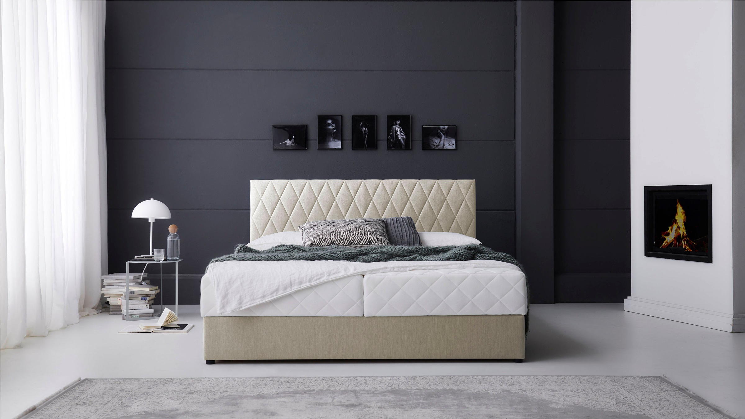 ATLANTIC home collection Boxbett Benita, mit Taschen-Federkernmatratze und günstig online kaufen