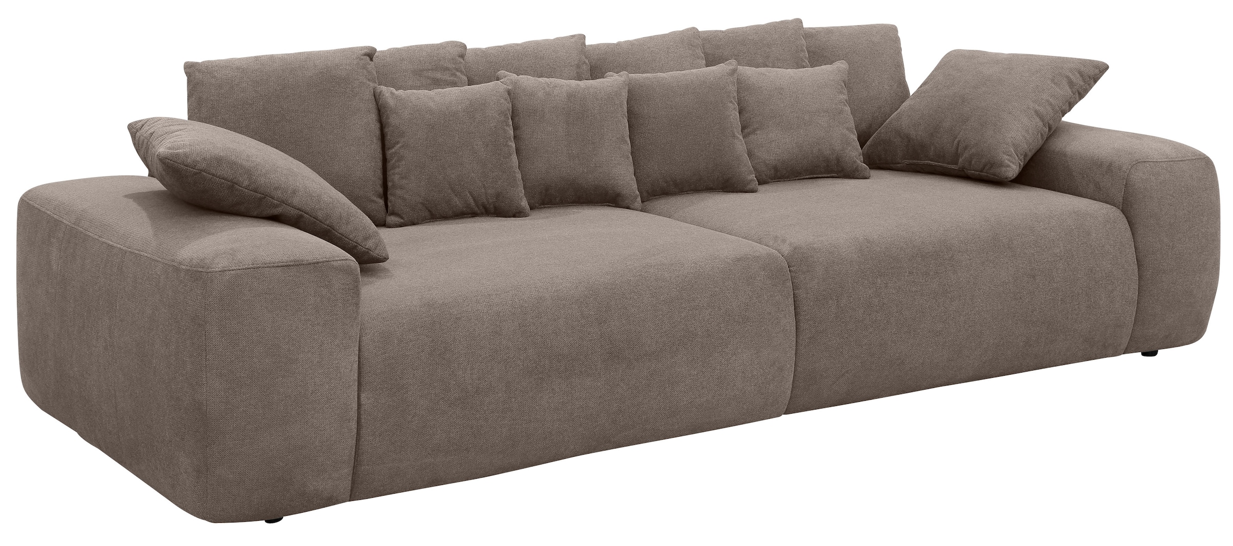 Home affaire Big-Sofa »Riveo«, Boxspringfederung, Breite 302 cm, Lounge Sofa  mit vielen losen Kissen kaufen | BAUR