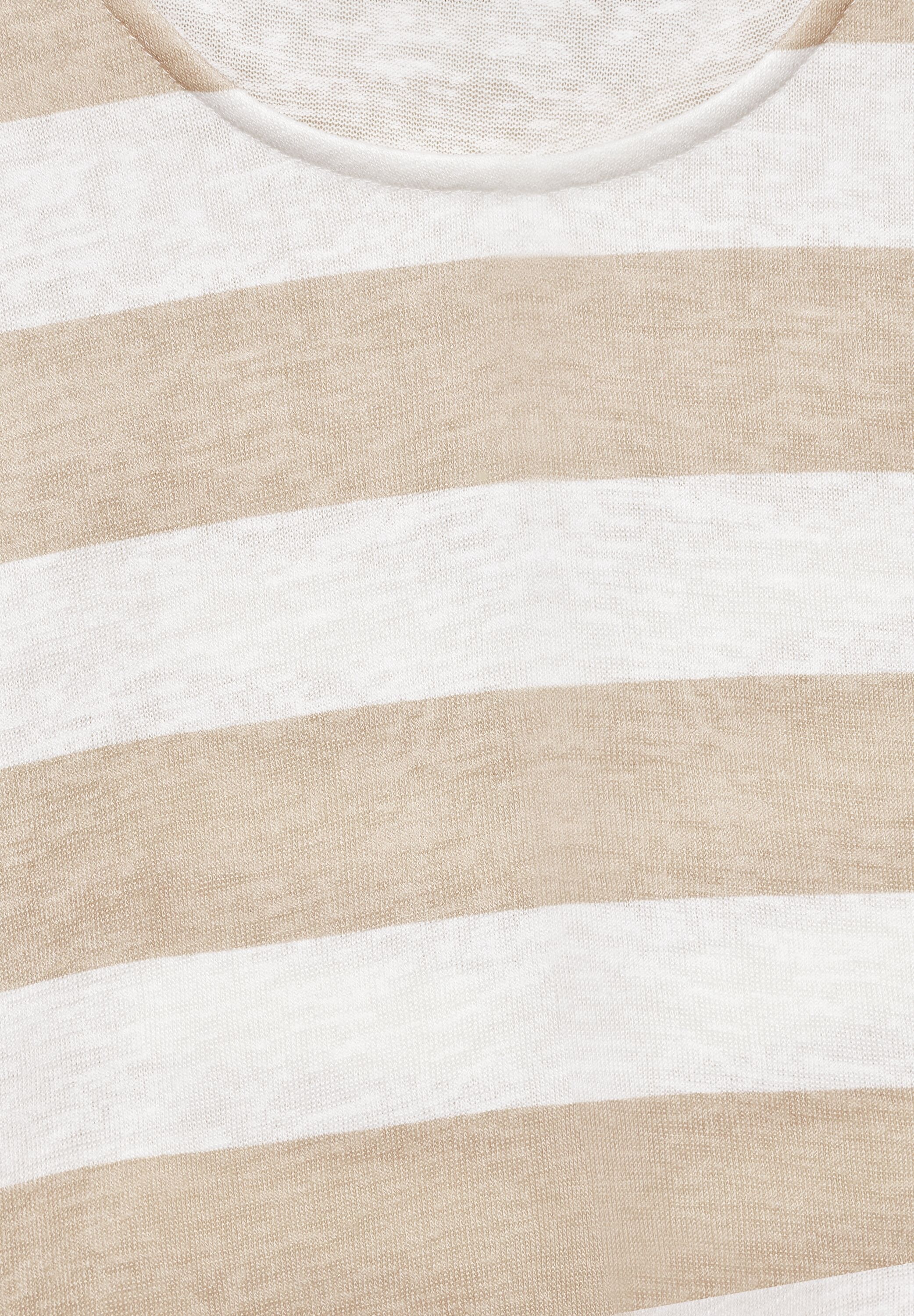 STREET ONE Rundhalsshirt, im Streifen-Design