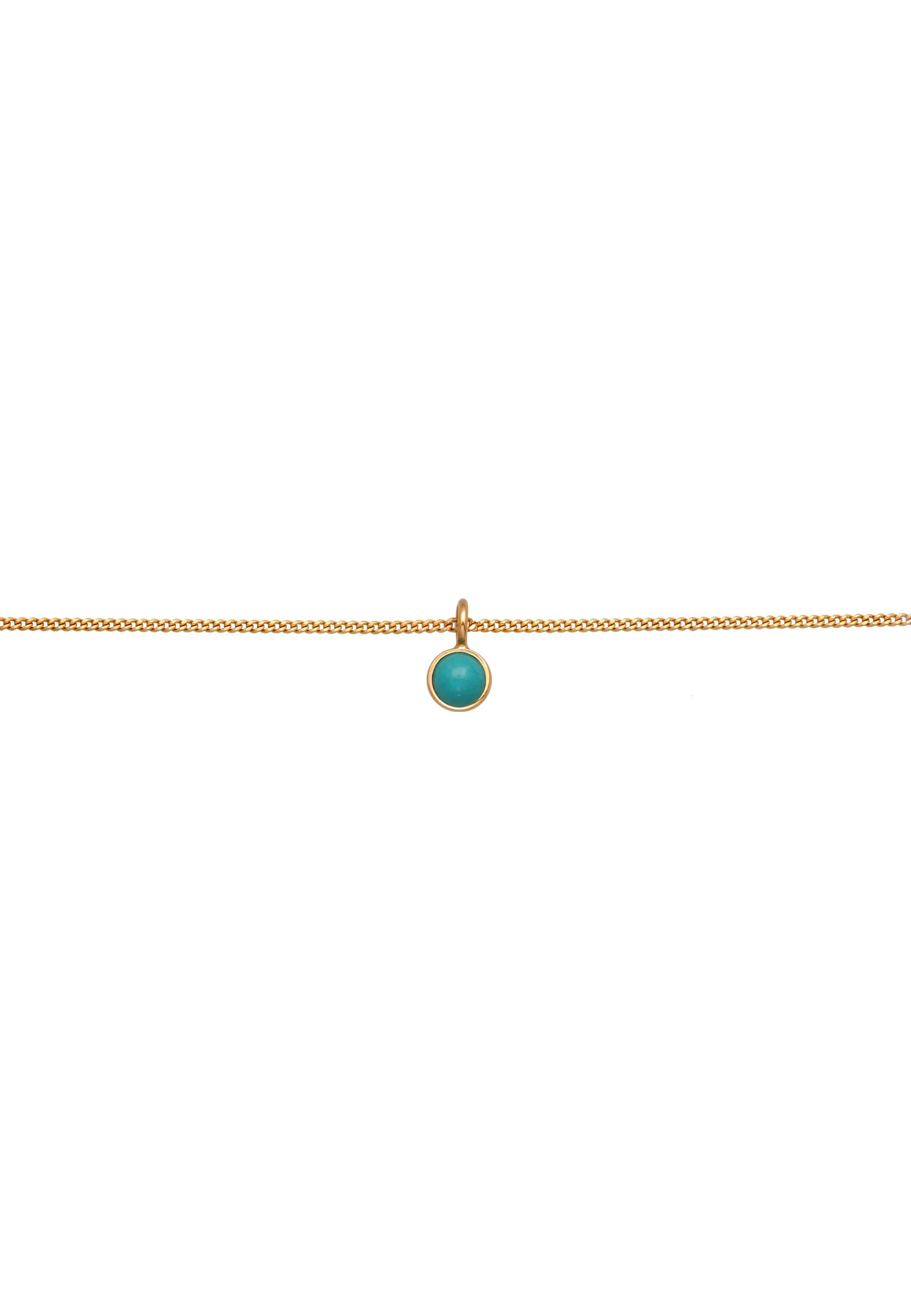 Elli Choker »Halskette Choker Solitär Howlith Türkis 925 Silber«