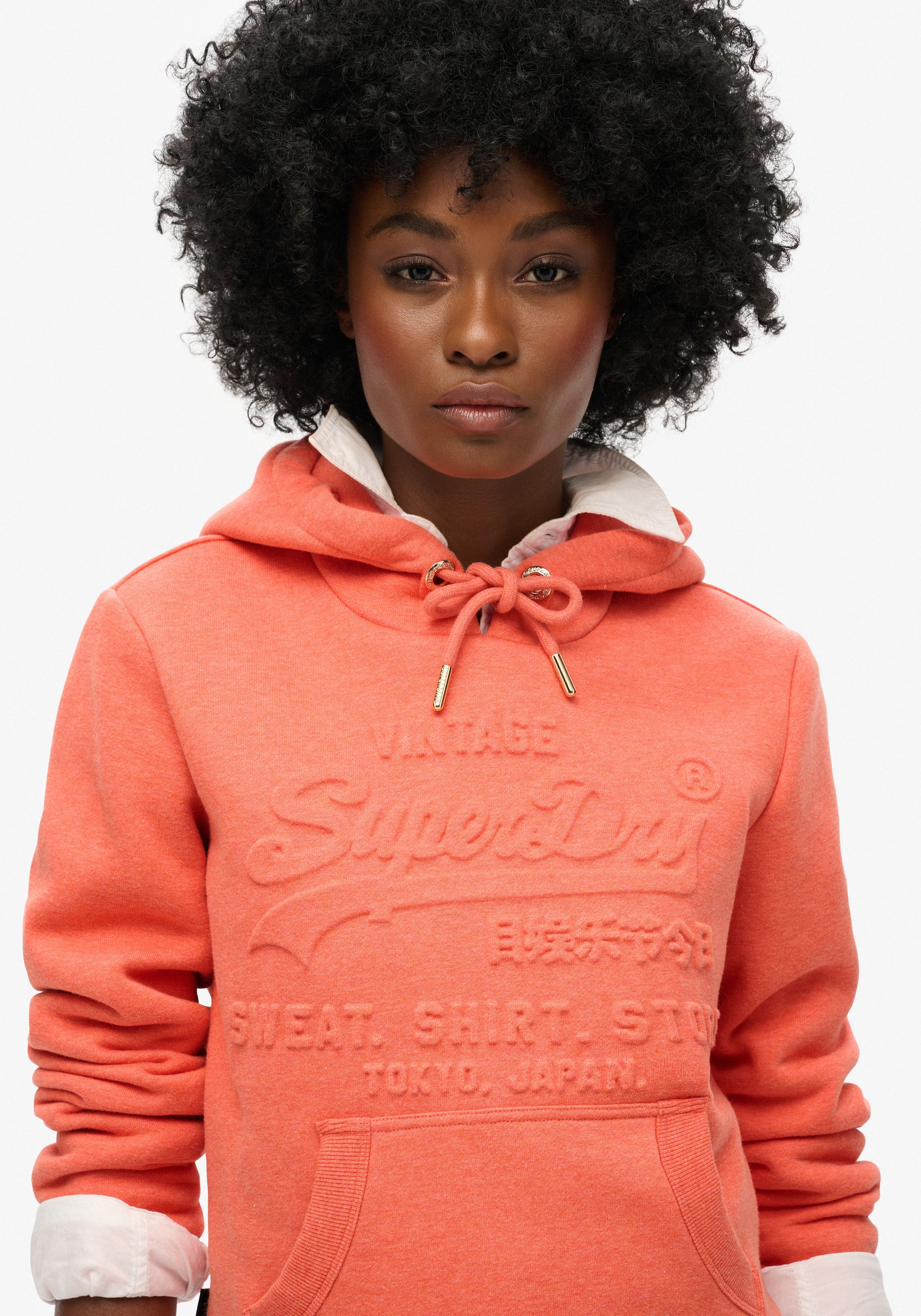 Superdry Kapuzensweatshirt "EMBOSSED VL GRAPHIC HOODIE" günstig online kaufen