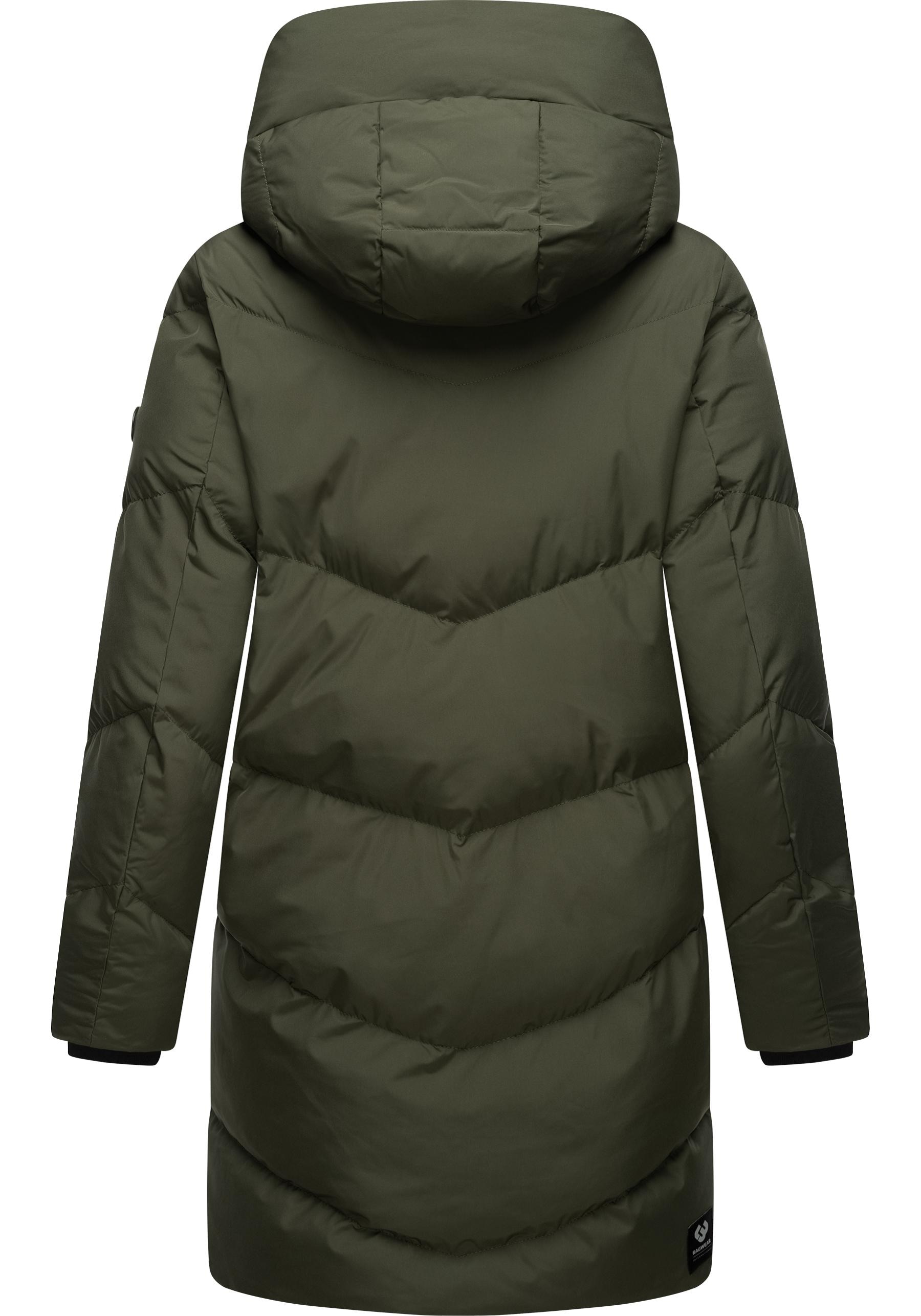 Ragwear Kurzmantel »Avelin«, Gesteppter Damen Wintermantel