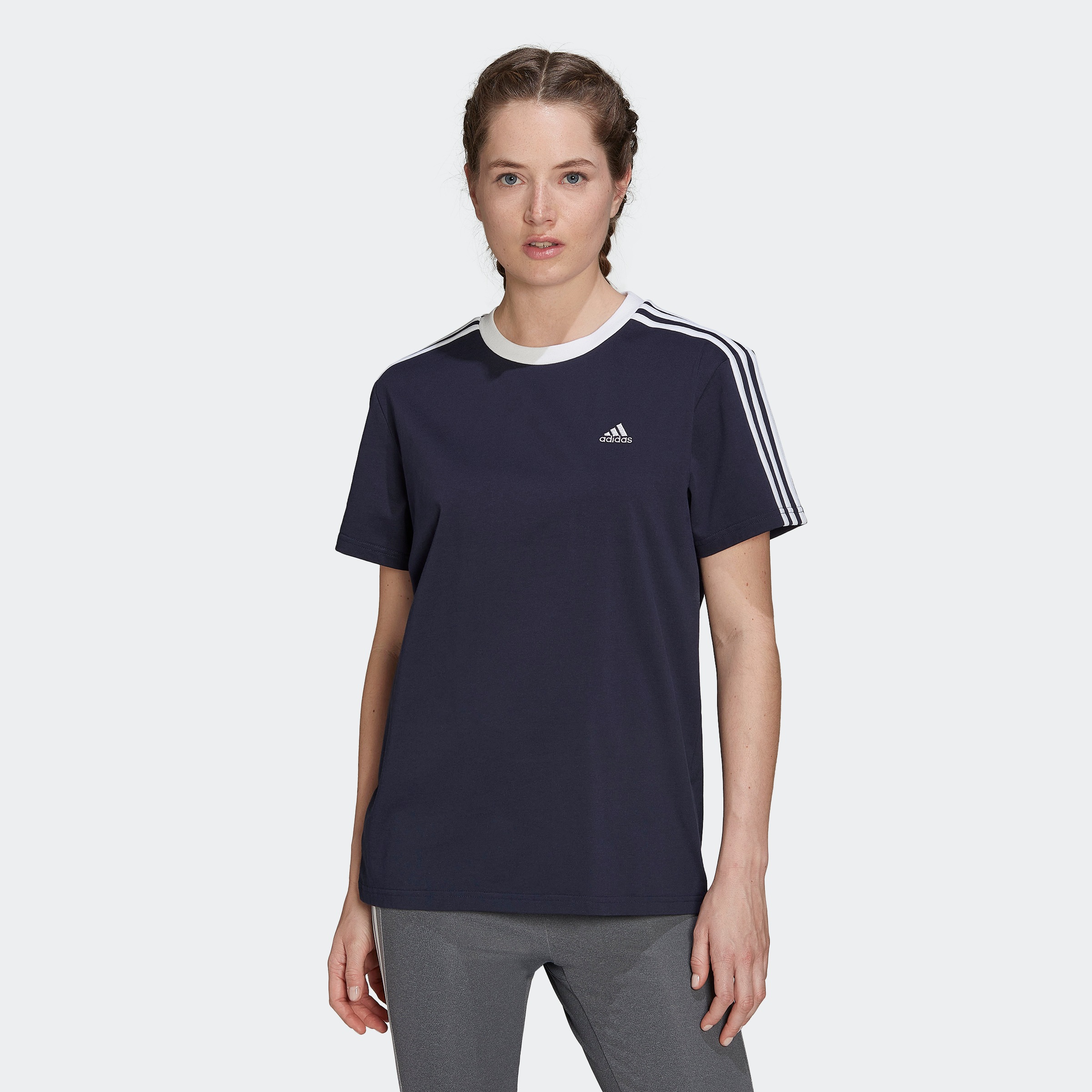 adidas Sportswear T-Shirt "ESSENTIALS 3-STREIFEN"