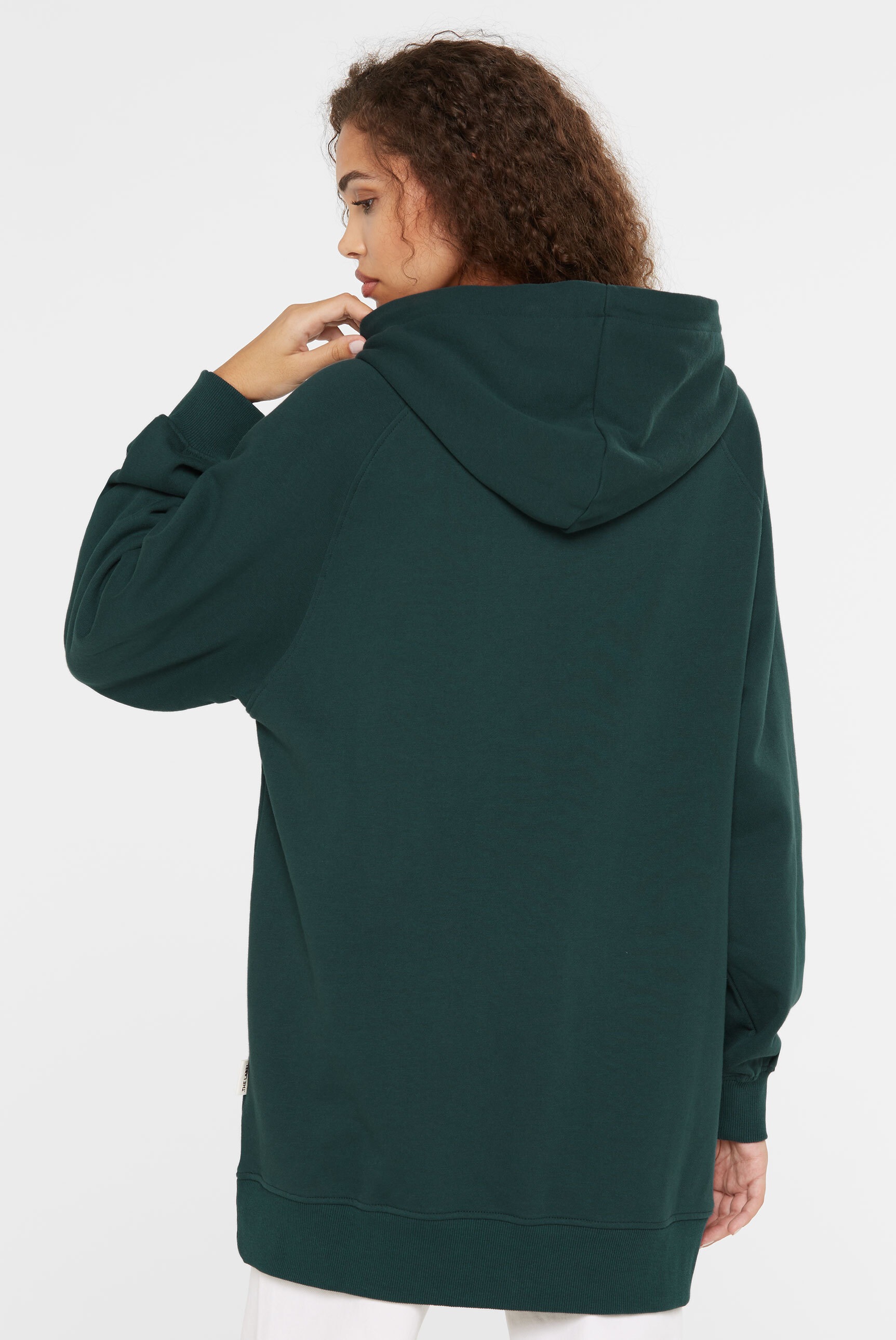 SENSES.THE LABEL Kapuzensweatshirt , mit Frottee Lettern
