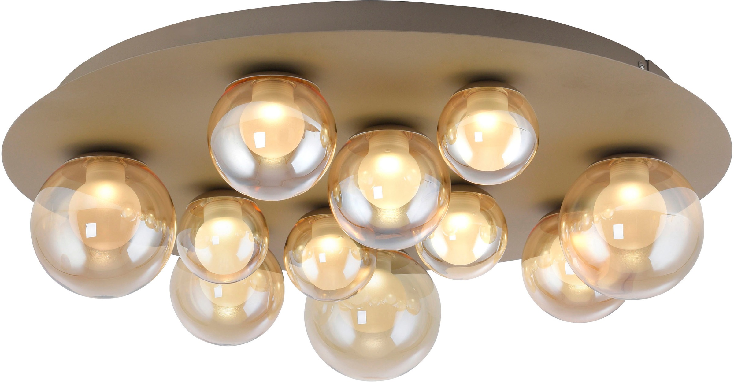 Neuhaus PURE LED Deckenleuchte »PURE Popup« LED-Board 1 Stk. warmweiß - kaltweiß Stufenloses dimmen, CCT, Fernbedienung, Memoryfunktion