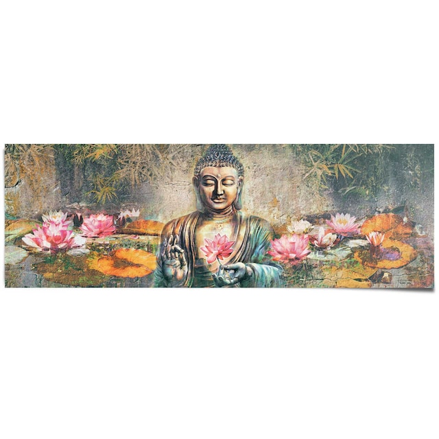 Reinders! Poster »Lotus Buddha«, (1 St.) kaufen | BAUR