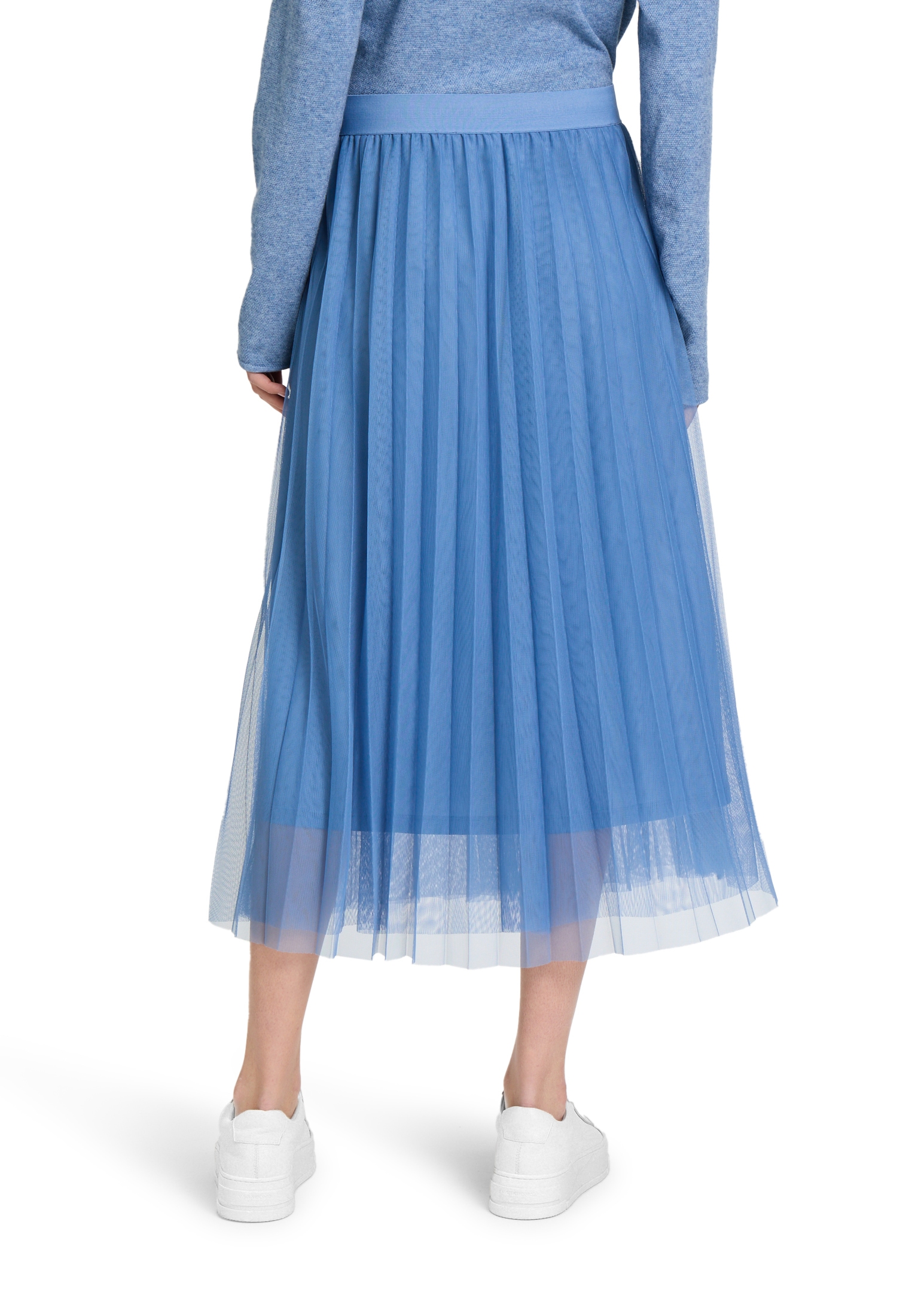 Betty&Co Midirock »Betty & Co Midirock mit Plissee«, Plissee