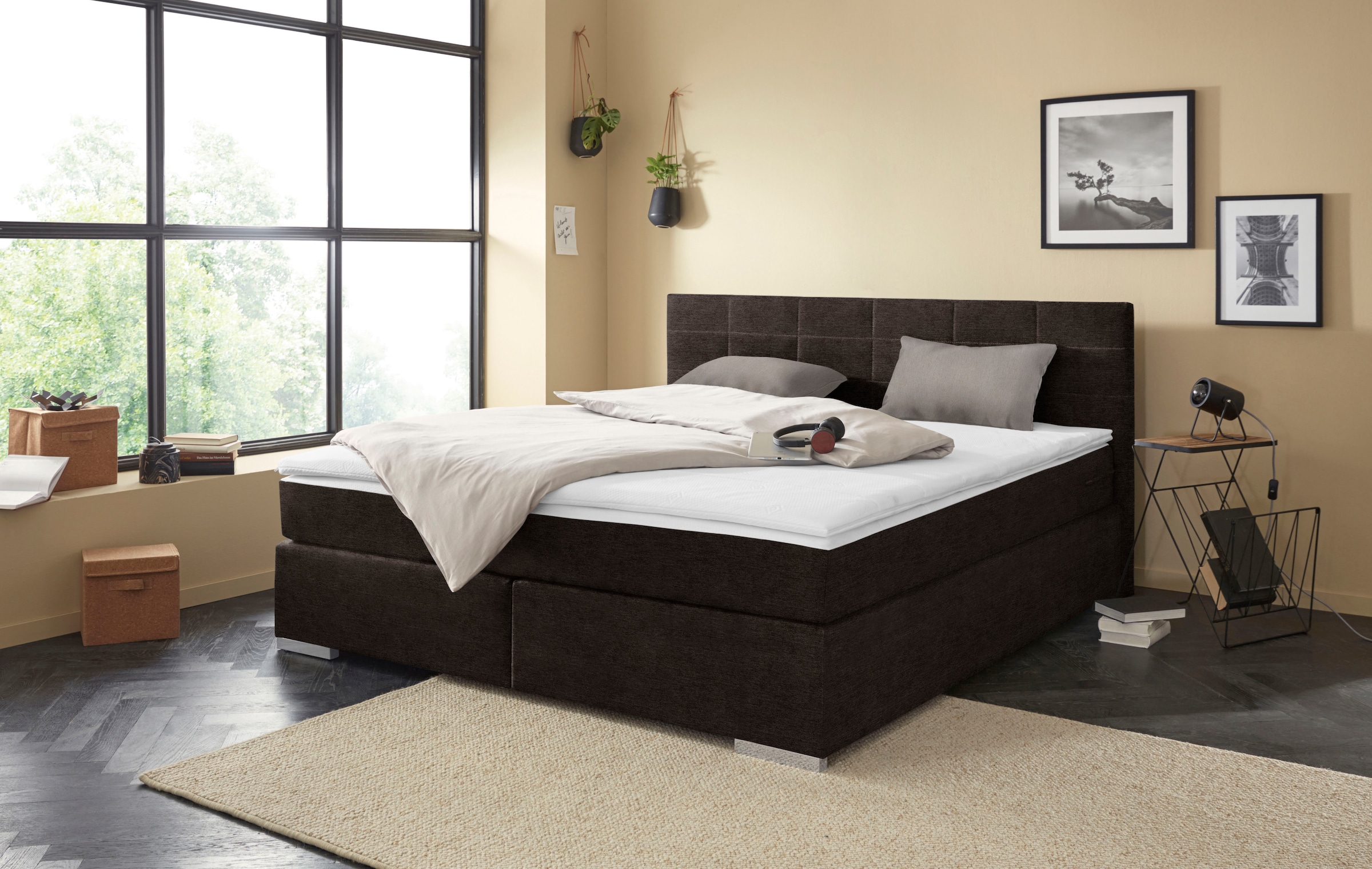 COTTA Boxspringbett "Simba" Topseller wahlweise mit oder ohne Matratze und günstig online kaufen