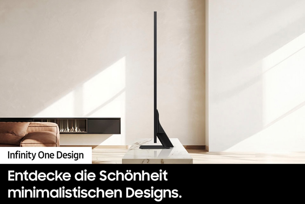 Samsung QLED Mini LED-Fernseher »GQ85QN95DAT«, 4K Ultra HD, Smart-TV, Neural Quantum 4K AI Gen2 Prozessor, Mini LED, bis zu 144Hz