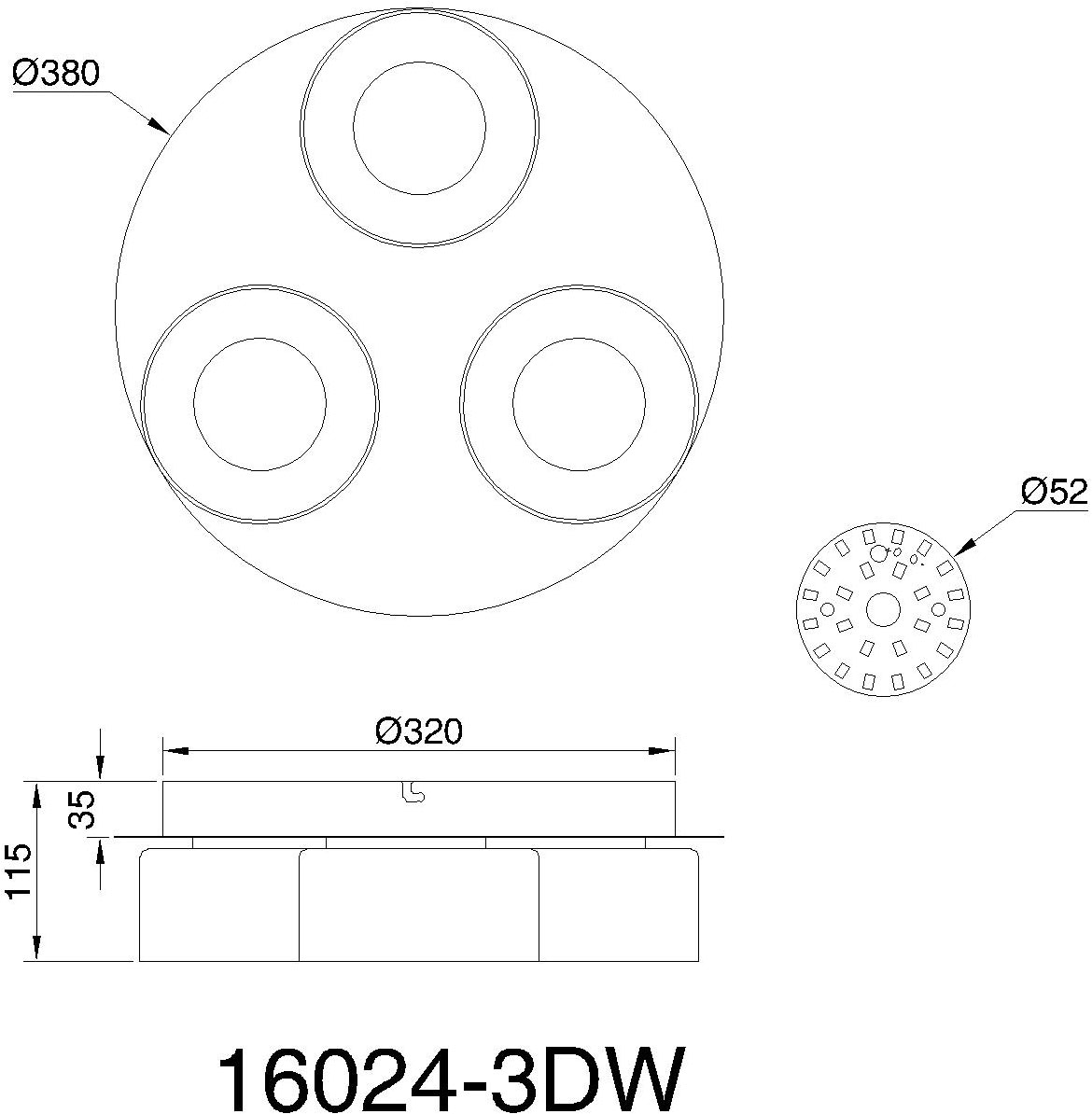 GLOBO LIGHTING LED Deckenleuchte »BELINDA«, Leuchtmittel LED-Modul | LED fest integriert, Deckenlampe/Glas opal/4000K/ ø: 380mm/Wohnzimmer