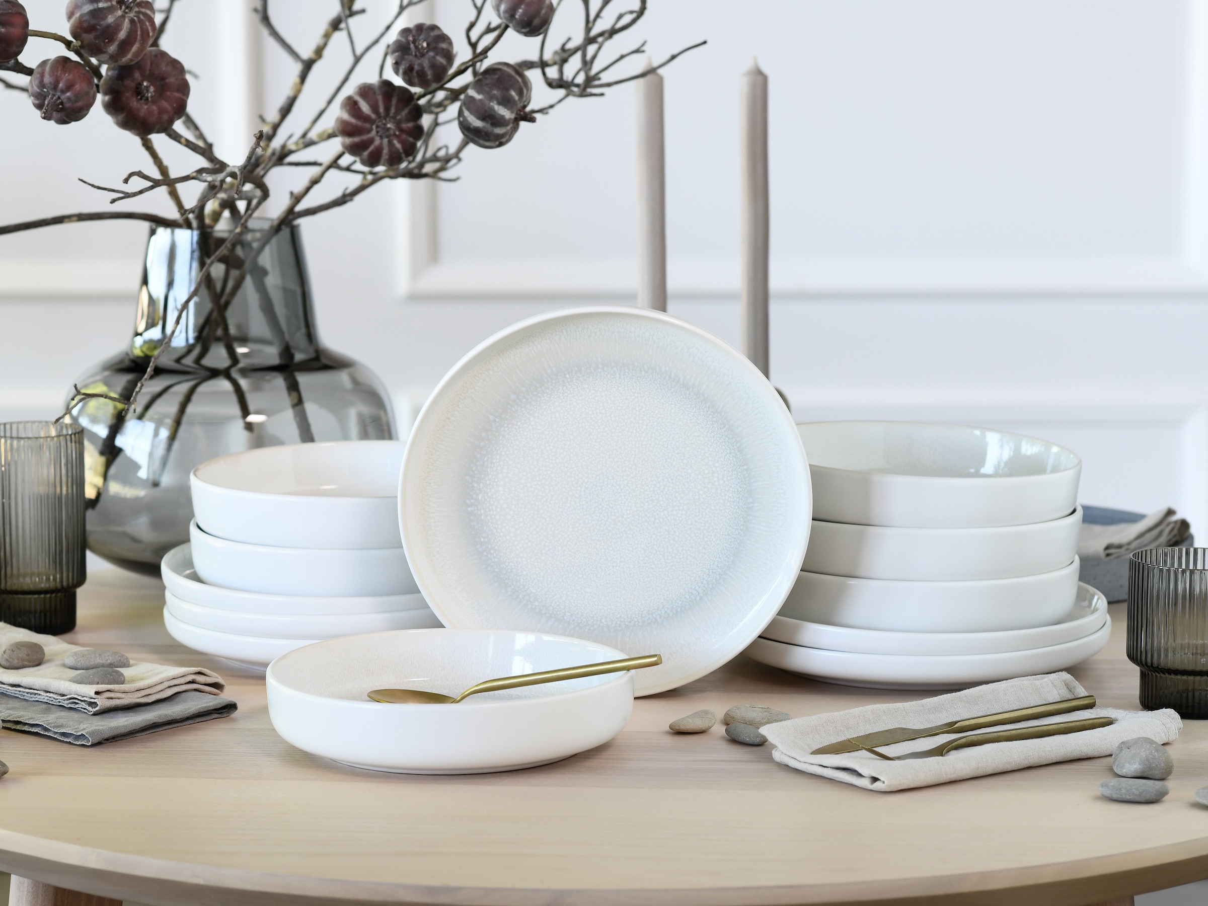 OTTO home Tafelservice "modernes Geschirr-Set, Service Lykk" hohe Haltbarke günstig online kaufen