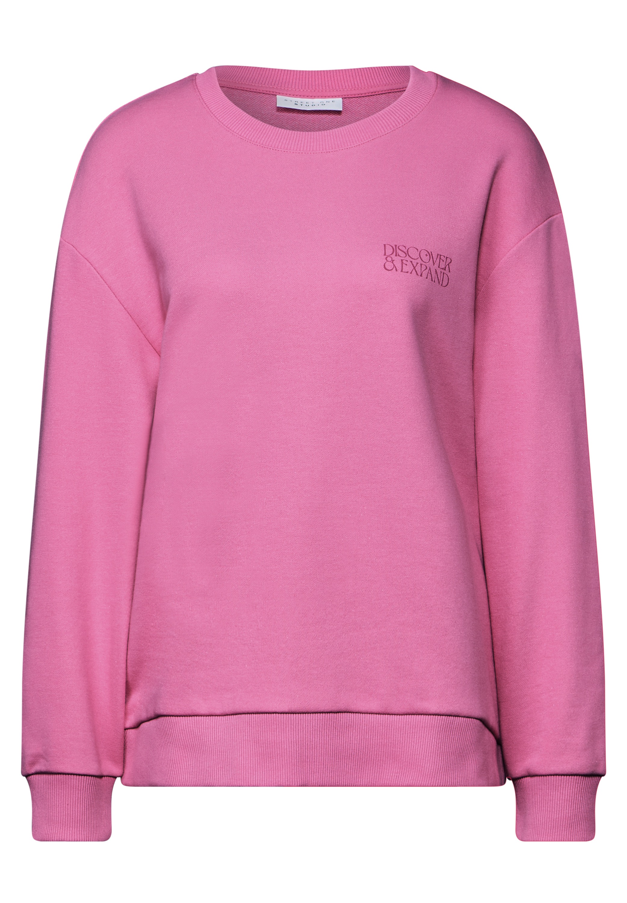 STREET ONE STUDIO Sweatshirt, im soften Baumwoll-Mix