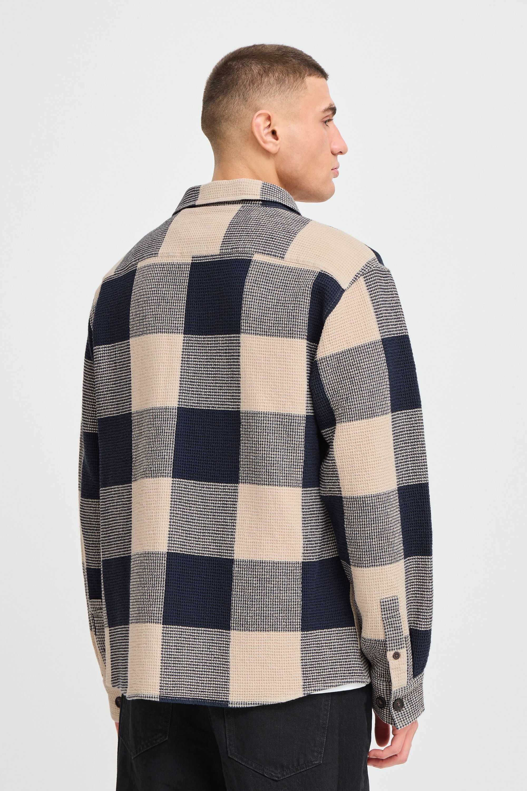 !Solid Langarmhemd »Langarmhemd SDOLIVER WAFFLE CHECK«