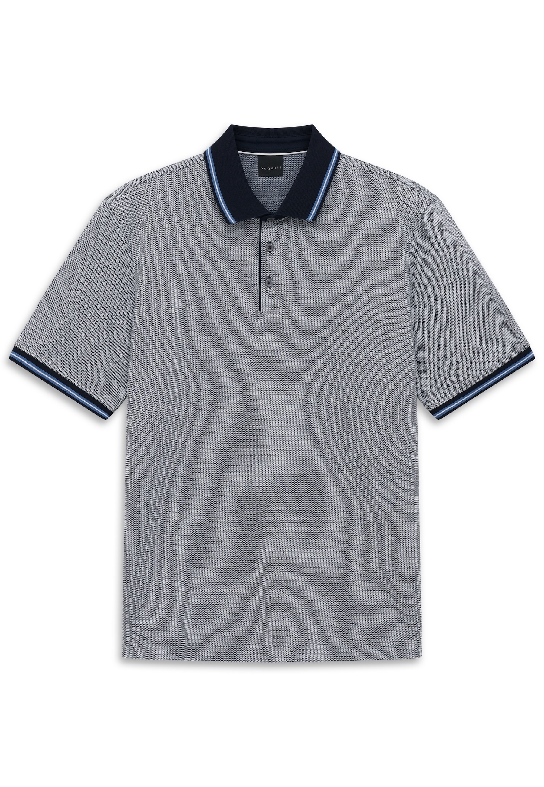 bugatti Poloshirt Modern Fit aus reiner Baumwolle
