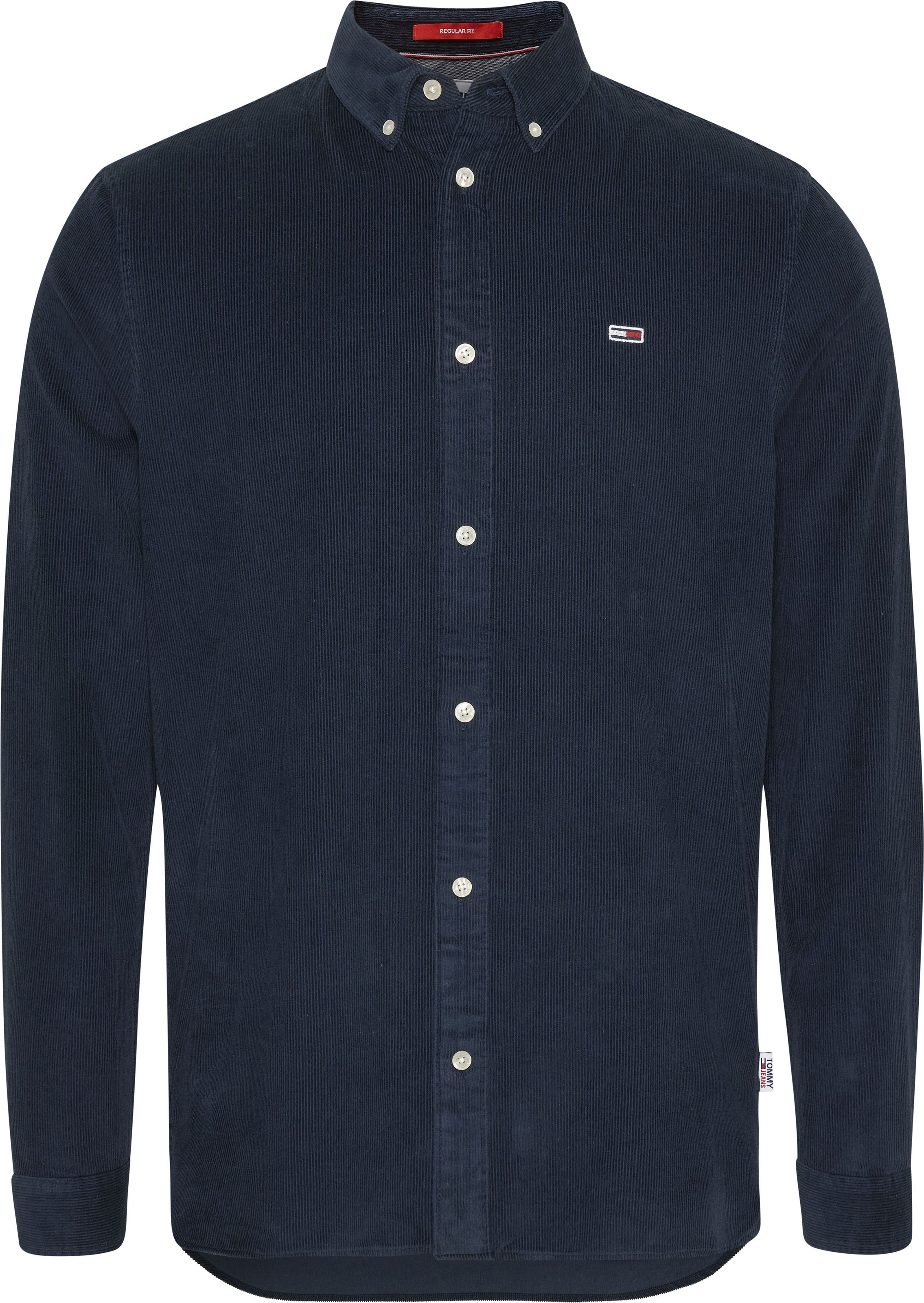 | für CORD Langarmhemd mit ▷ Tommy Logostickereien »TJM SHIRT«, SEASONAL BAUR Jeans