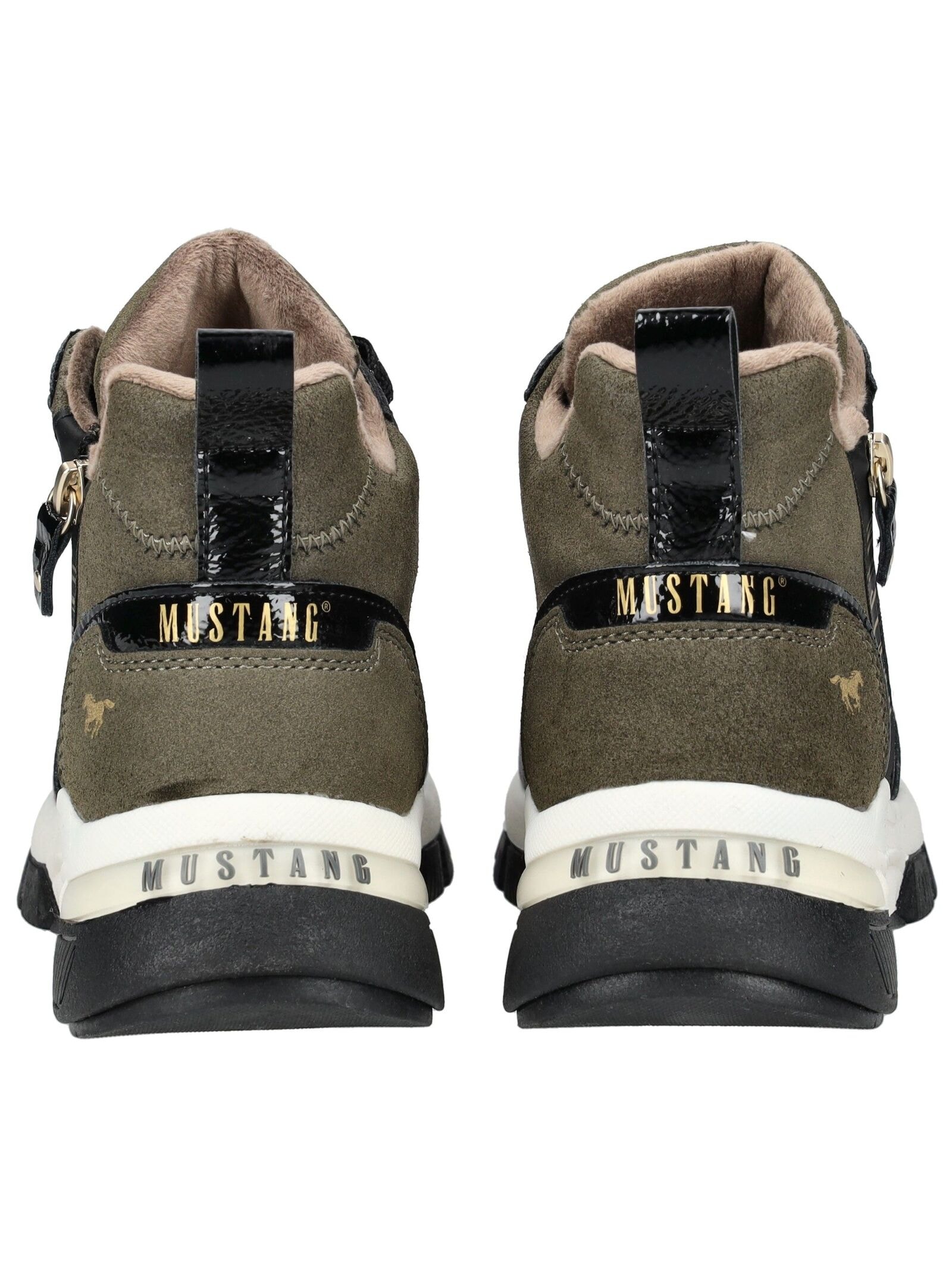 Mustang Shoes Schnürstiefelette »Mustang Shoes Stiefelette Lederimitat«