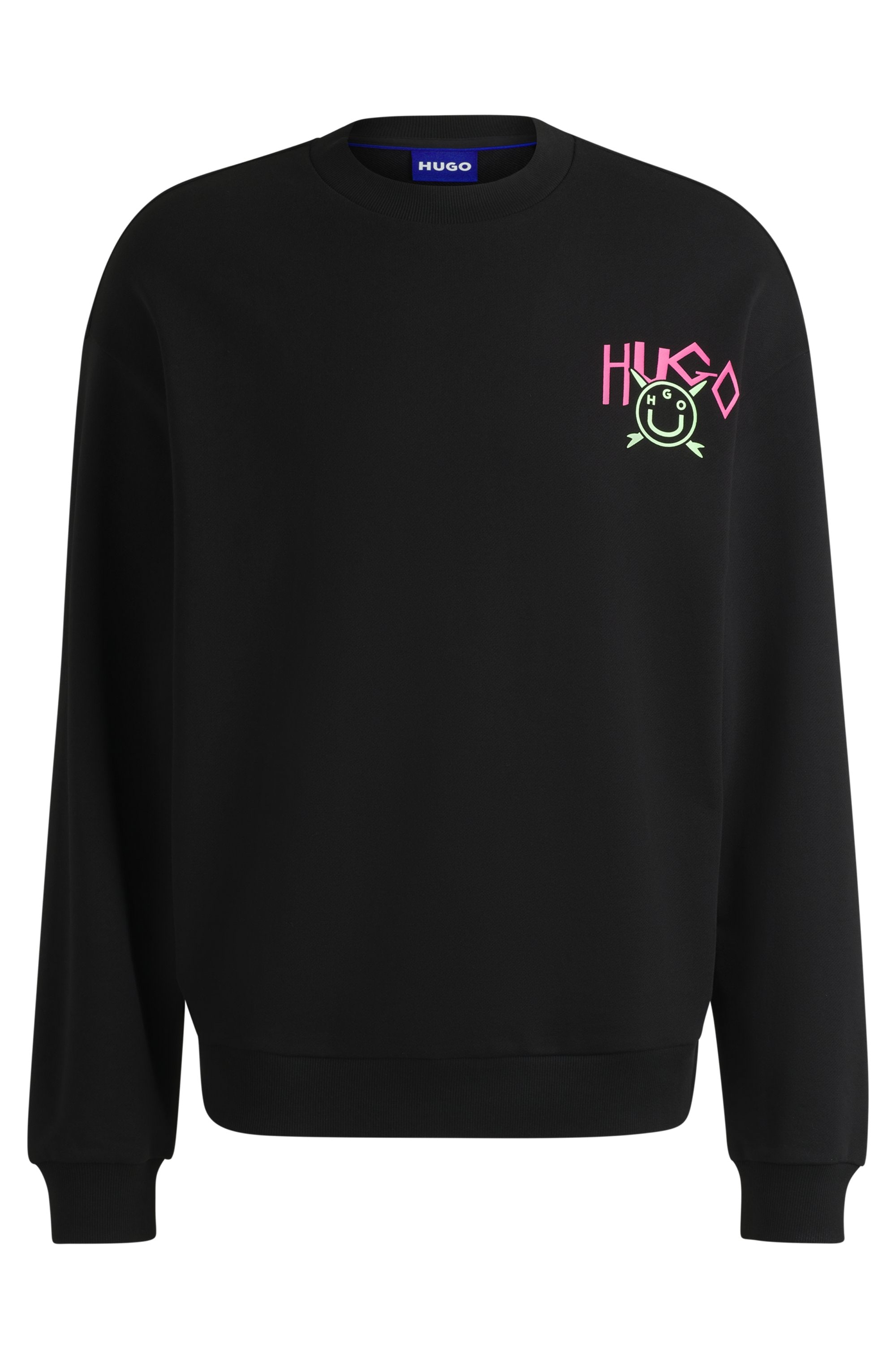 HUGO Blue Sweatshirt »Nigotil«, Unisex, mit großem Rückendruck