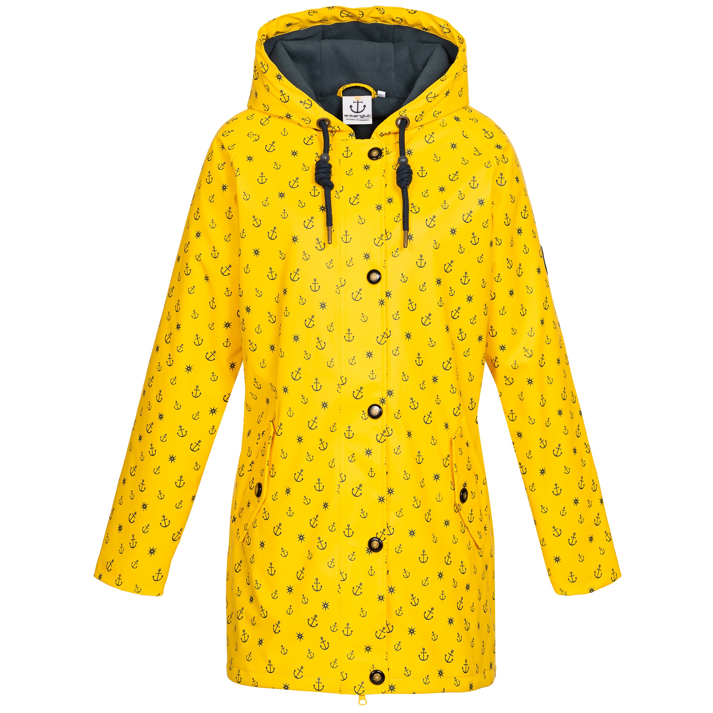 DEPROC Active Regenjacke "Friesennerz HALIFAX ANCHOR WOMEN", auch in Großen Größen erhältlich