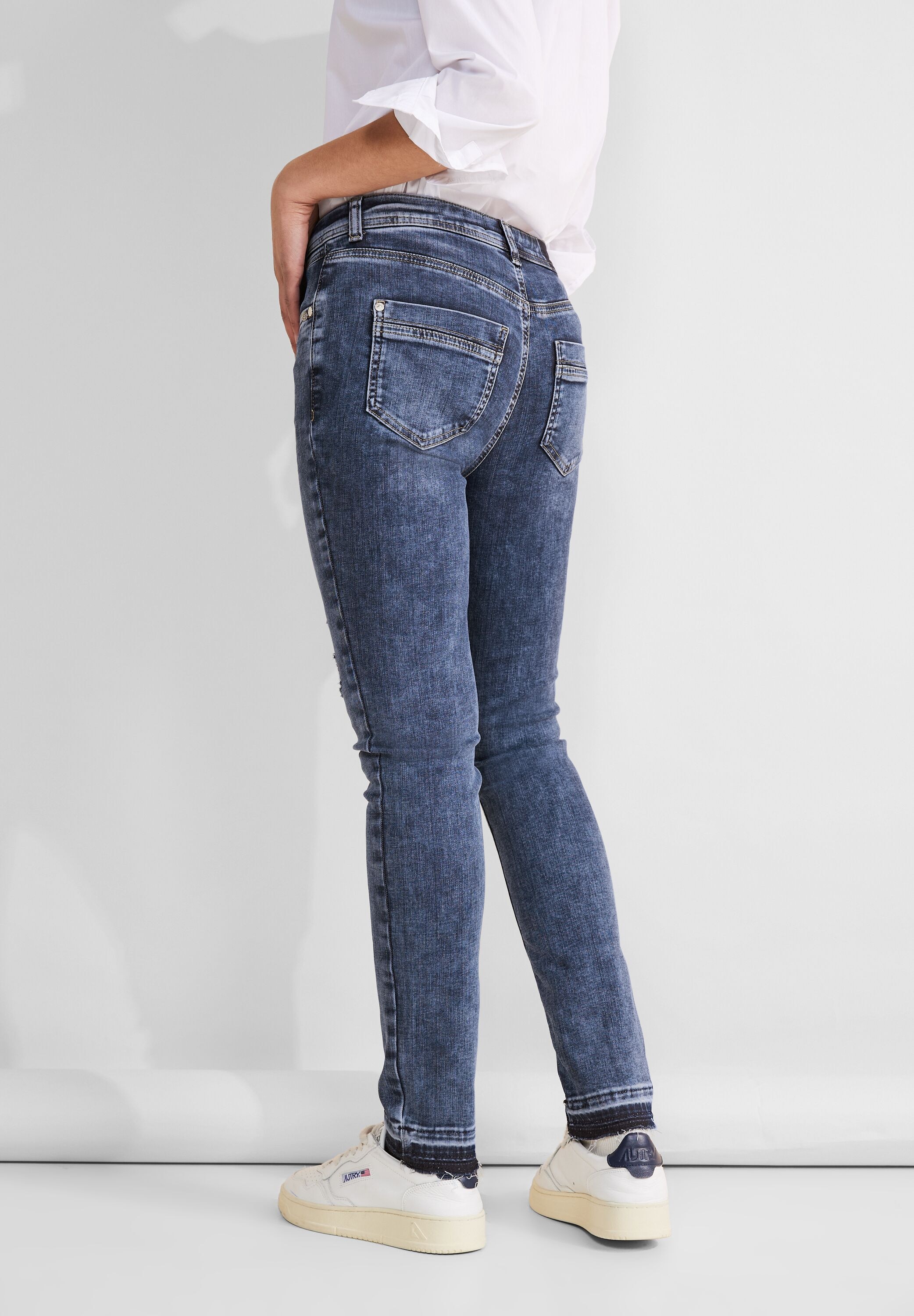 STREET ONE Slim-fit-Jeans, High Waist