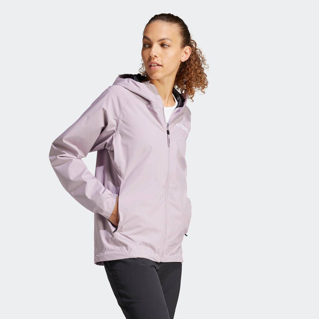 adidas TERREX Outdoorjacke »W MT 2L RAIN JK«