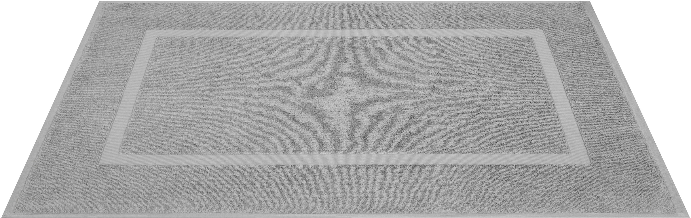 HAMMETEX Badematte »Hotelmatte, Duschvorleger«, rutschhemmend beschichtet, beidseitig nutzbar, 2-teiliges Set, einfarbig, 100% Baumwolle