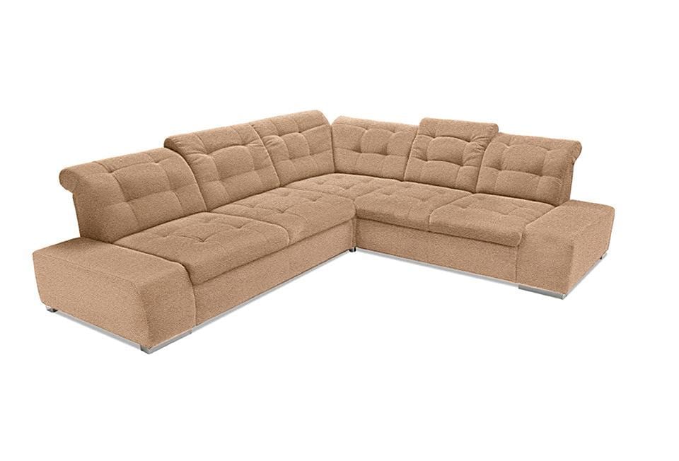 sit&more Ecksofa "Pale L-Form" inklusive Kopfteilverstellung, wahlweise mit Schlaffunktion