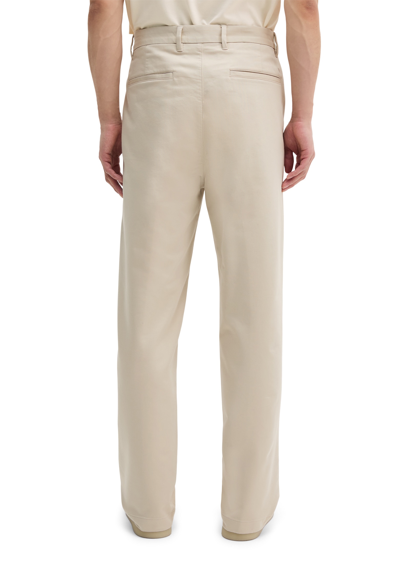 Marc O'Polo Chinohose »aus elastischem Bio-Baumwollsatin«