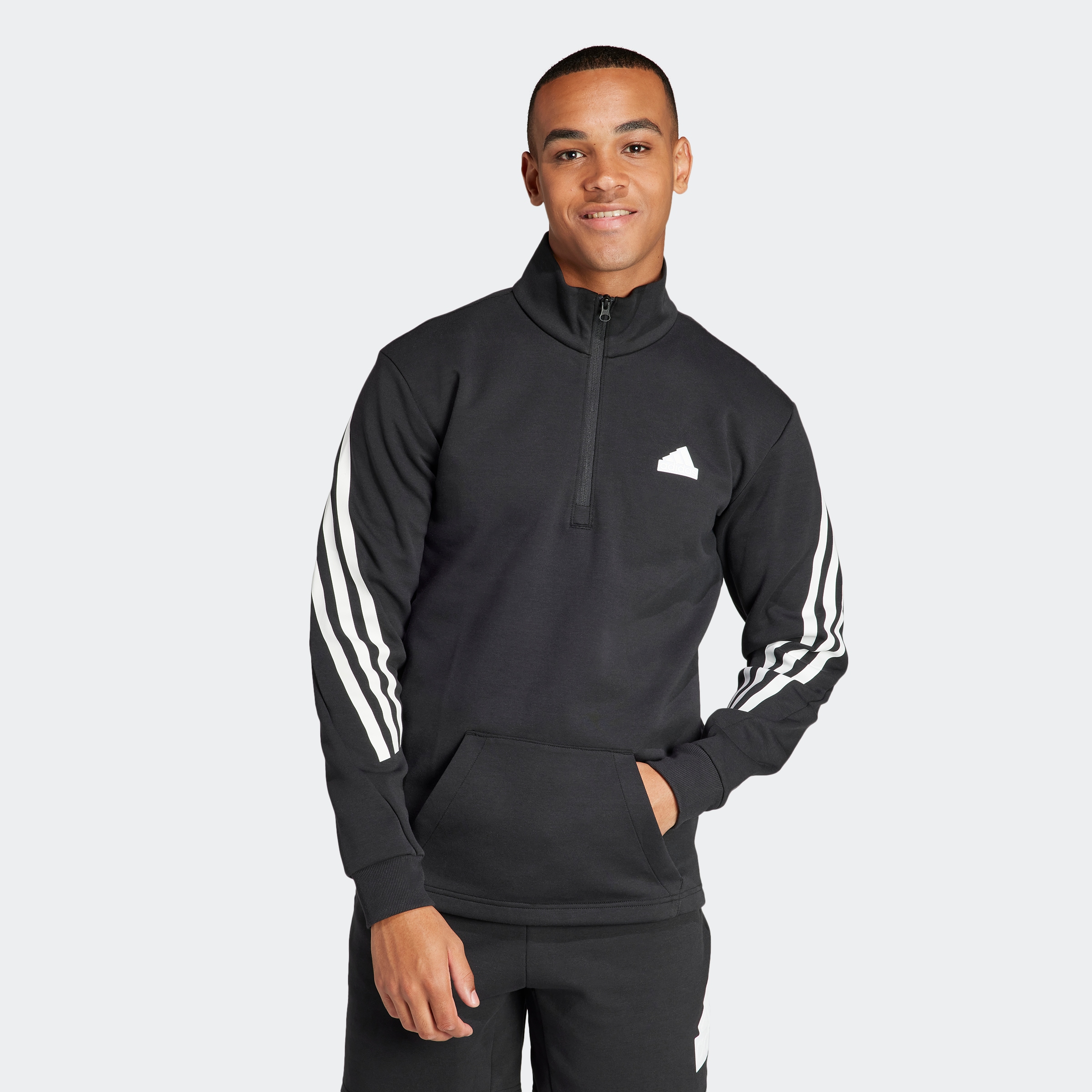 adidas Sportswear Rollkragenpullover "M FI 3S HALFZIP"