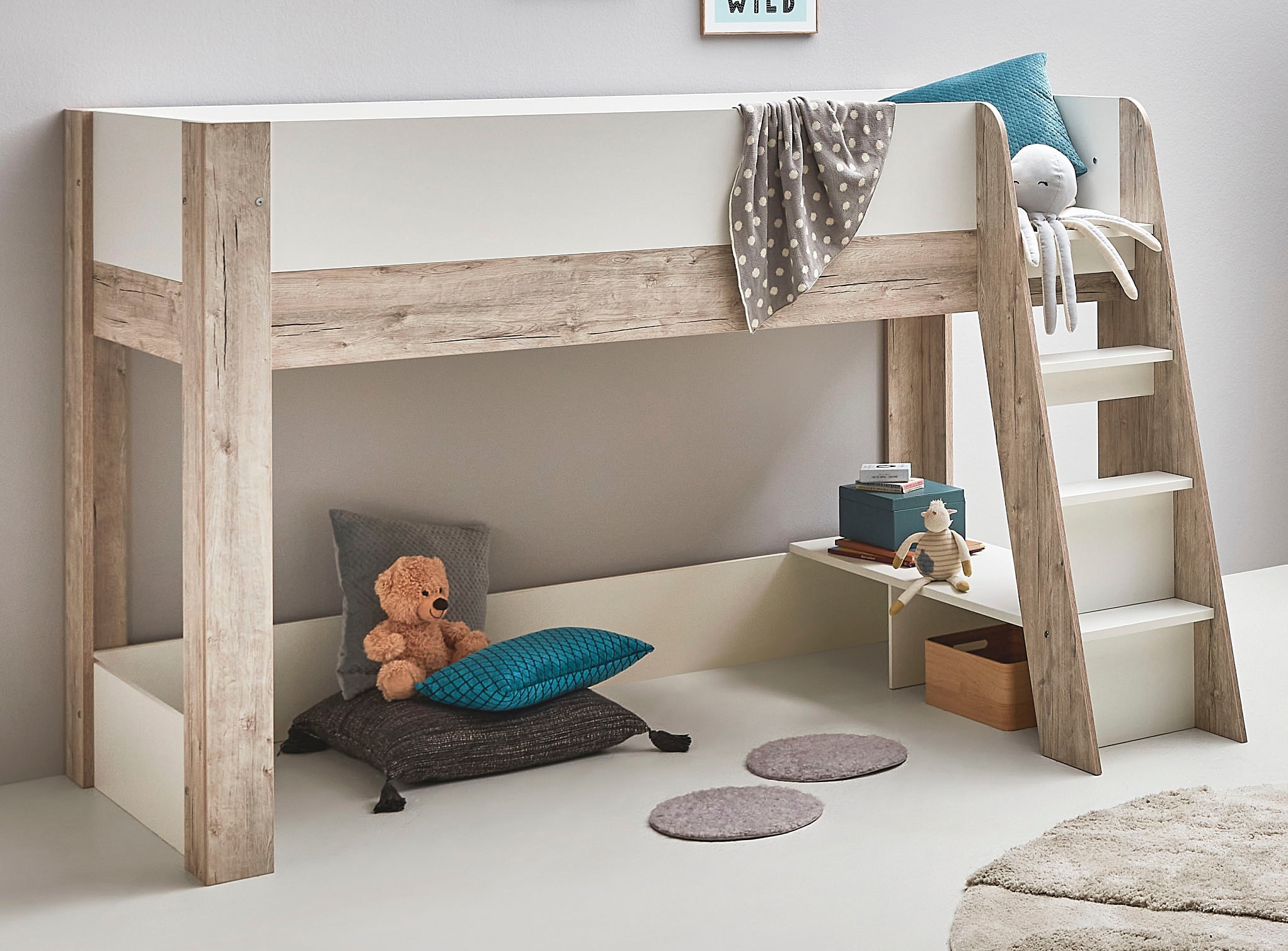 OTTO home Hochbett "Schulkind Hochbett "Franzi"" günstig online kaufen