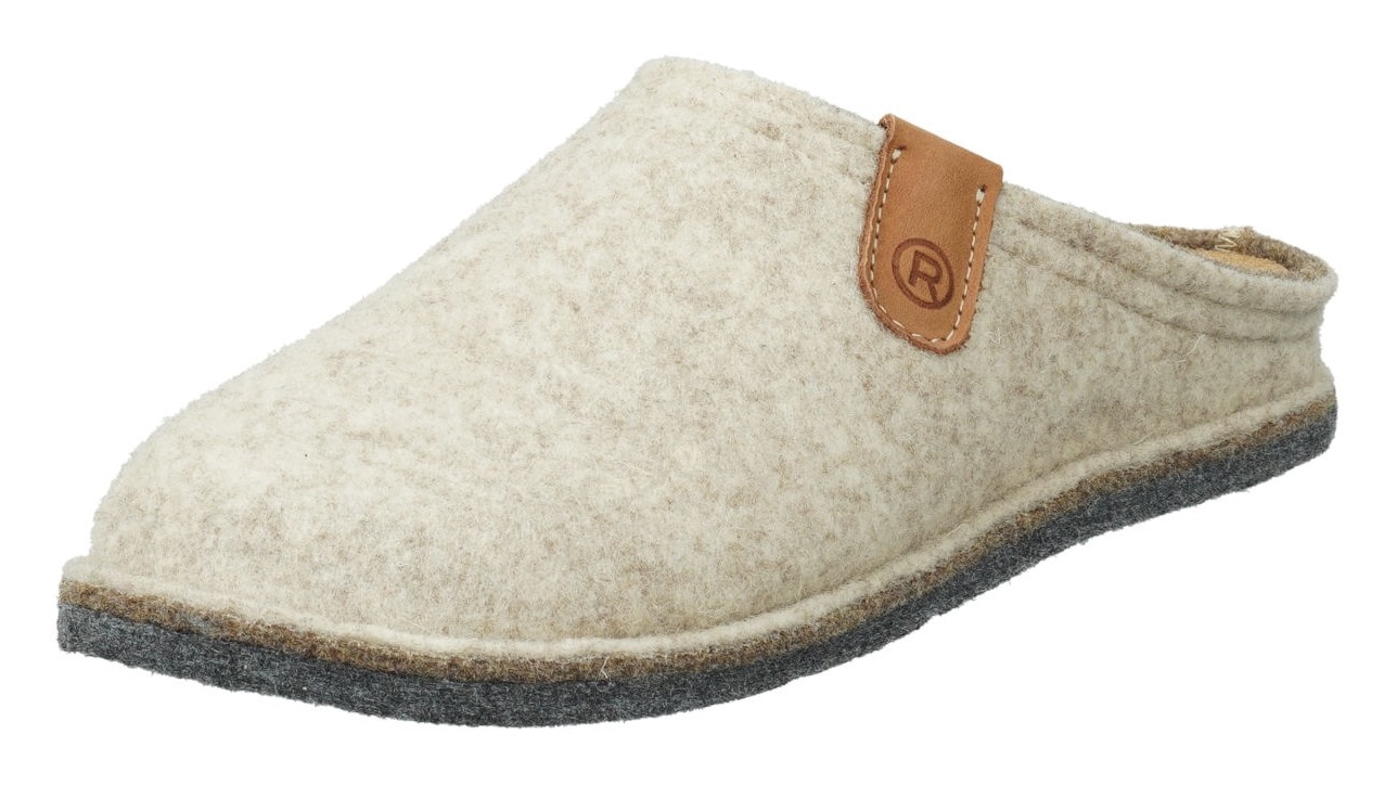Rohde Pantoffel "CALMYS N15" Clog, Hausschuh, Homeslipper, Filz in melierter Optik