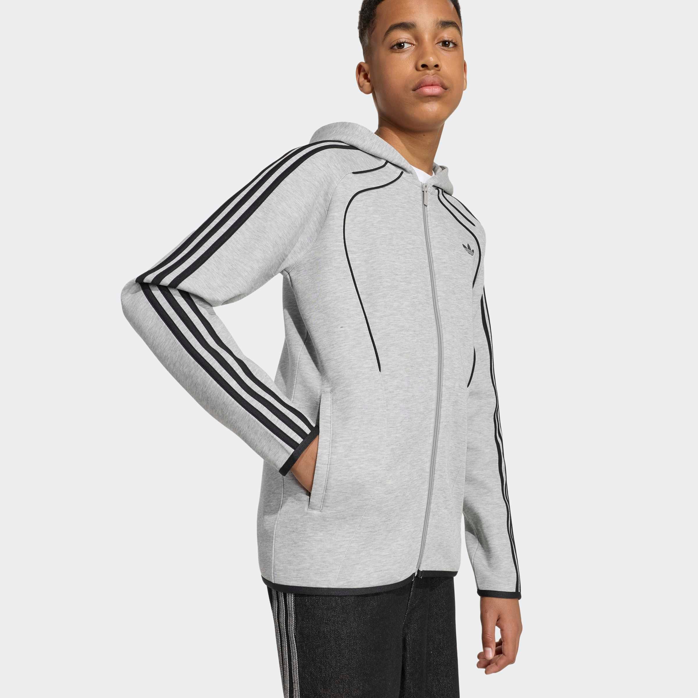 adidas Originals Kapuzensweatjacke »SPACER« für Kinder, mit Rundhalsausschnitt
