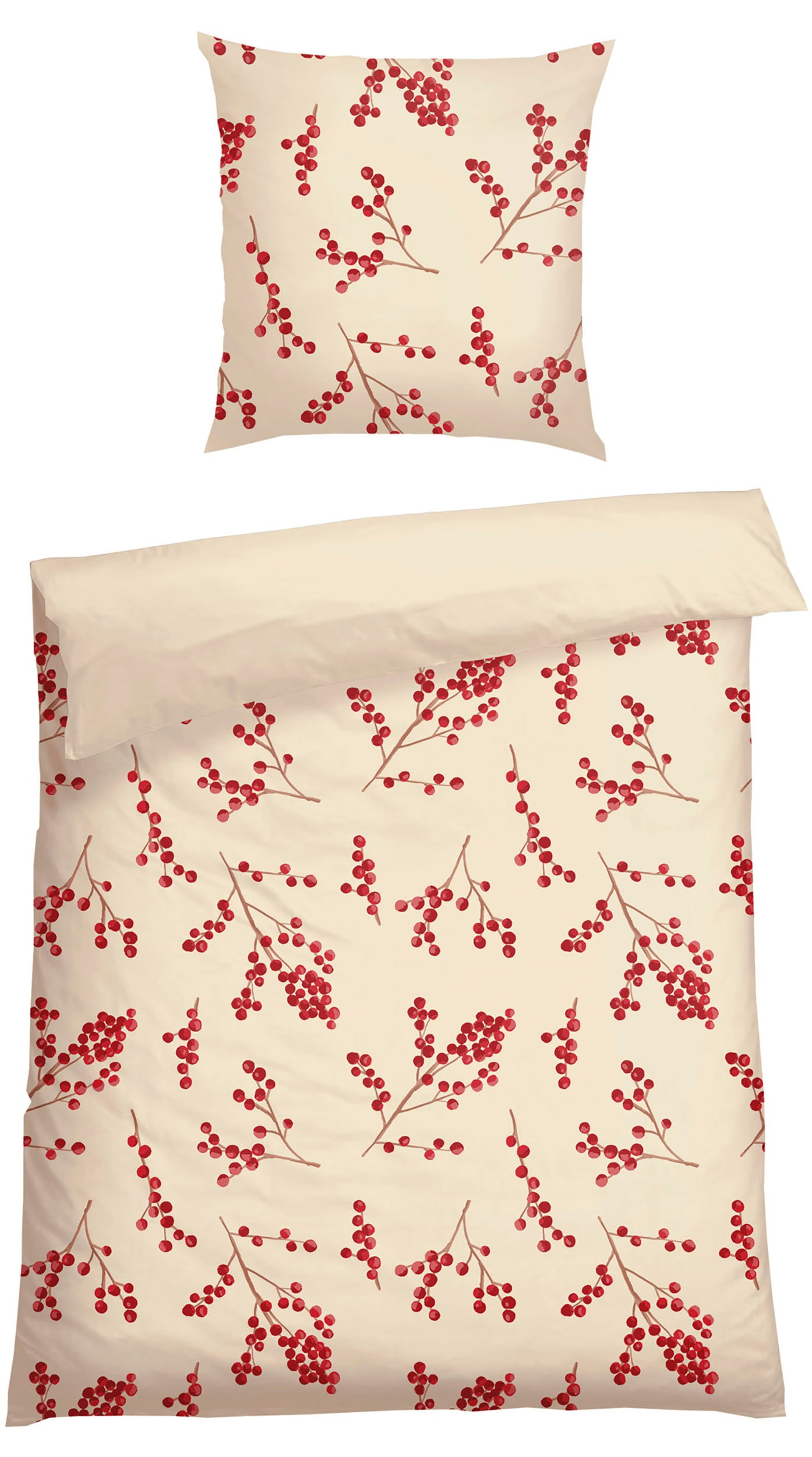 Schiesser Wendebettwäsche "Rowan aus weicher Baumwolle in wunderschönem Bee günstig online kaufen