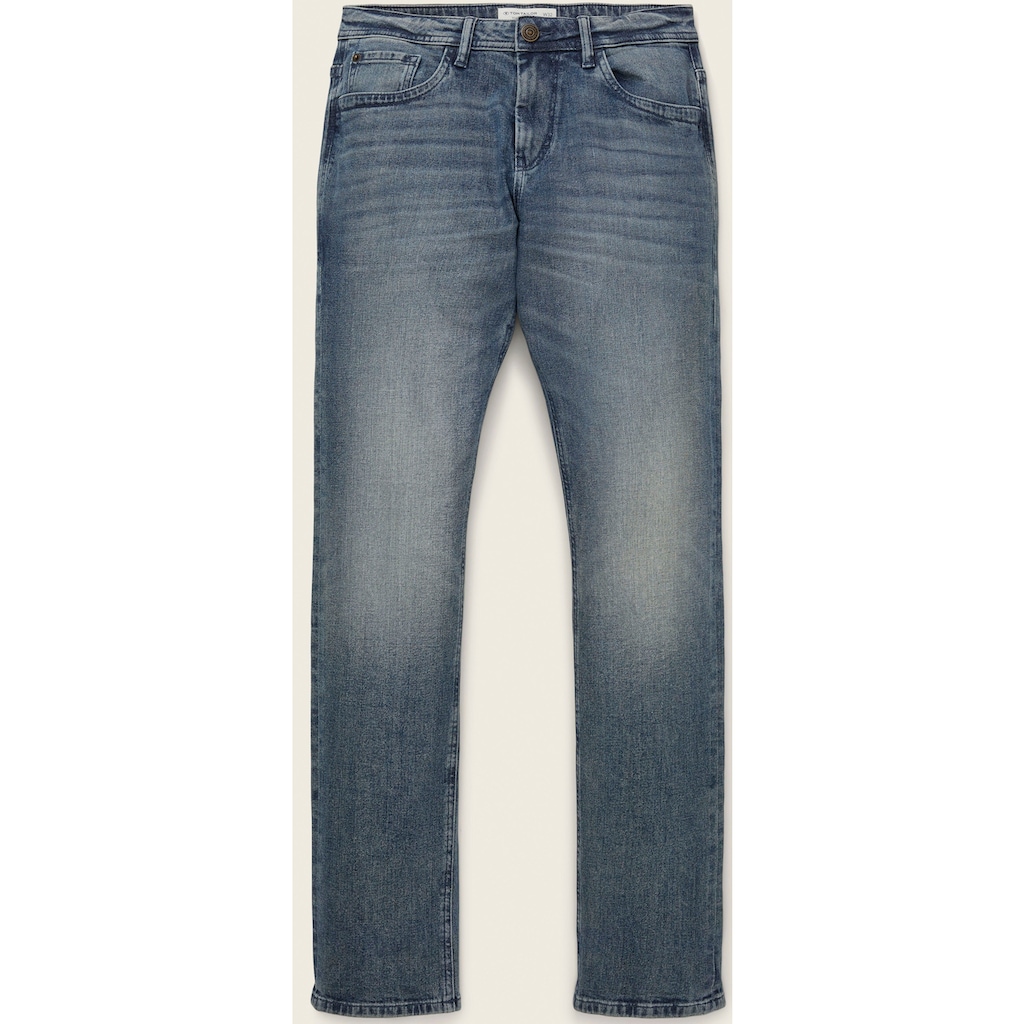 TOM TAILOR Regular-fit-Jeans »JOSH«, im authentischen Used-Look