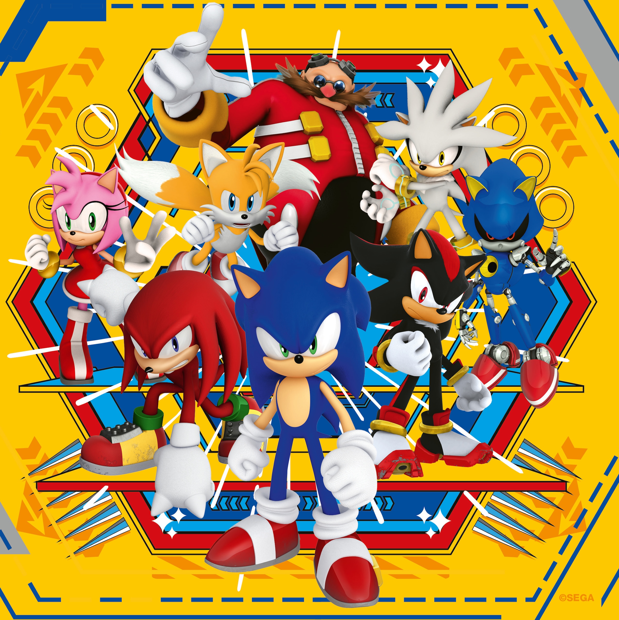 Ravensburger Puzzle »Die Abenteuer von Sonic«, Made in Europe