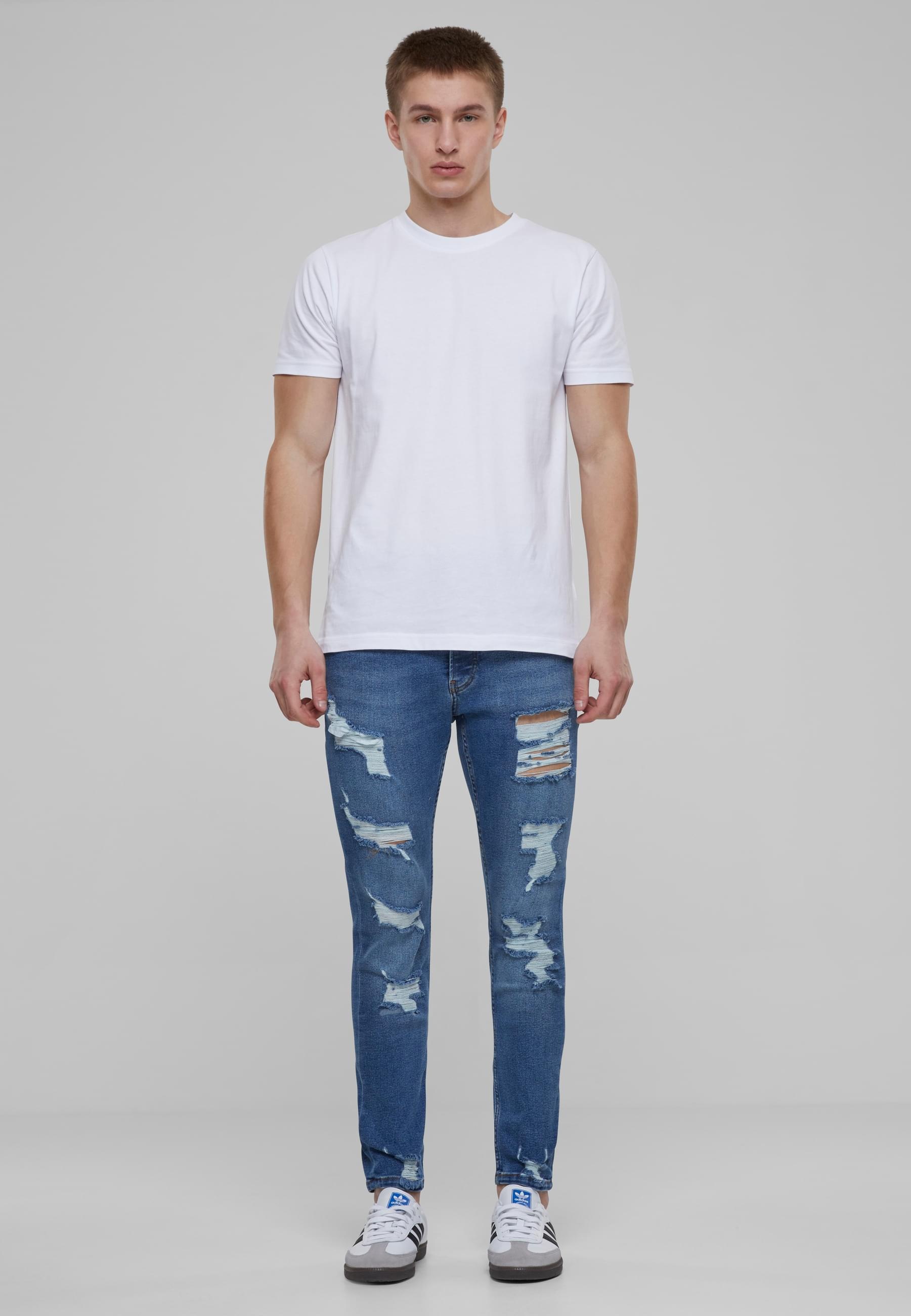 2Y Studios Bequeme Jeans »2Y Studios Herren 2Y Skinny Fit Destroyed Jeans«